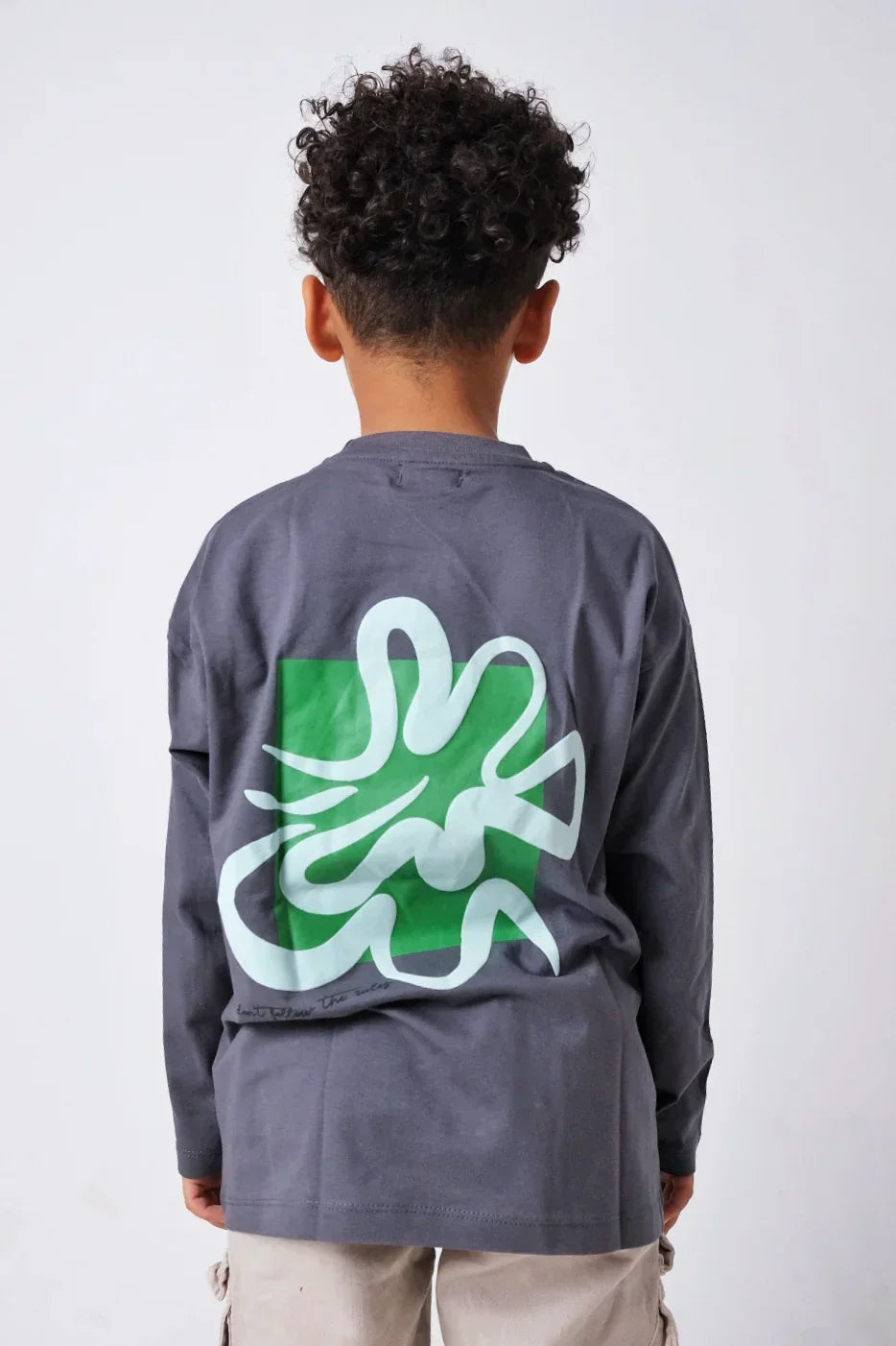 "don't follow the rules" long-sleeved t-shirt - playmore