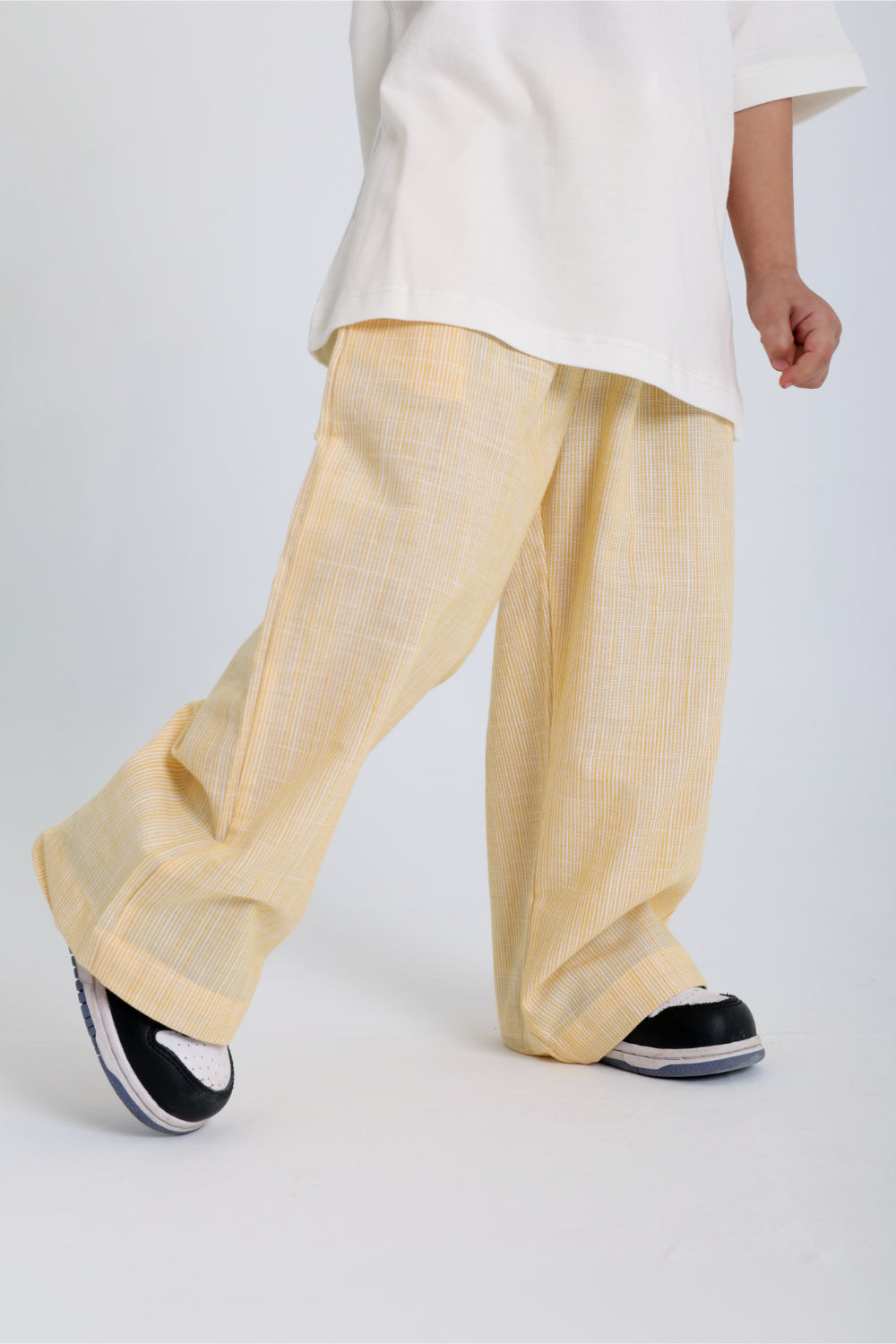 unisex baby cotton pants – yellow