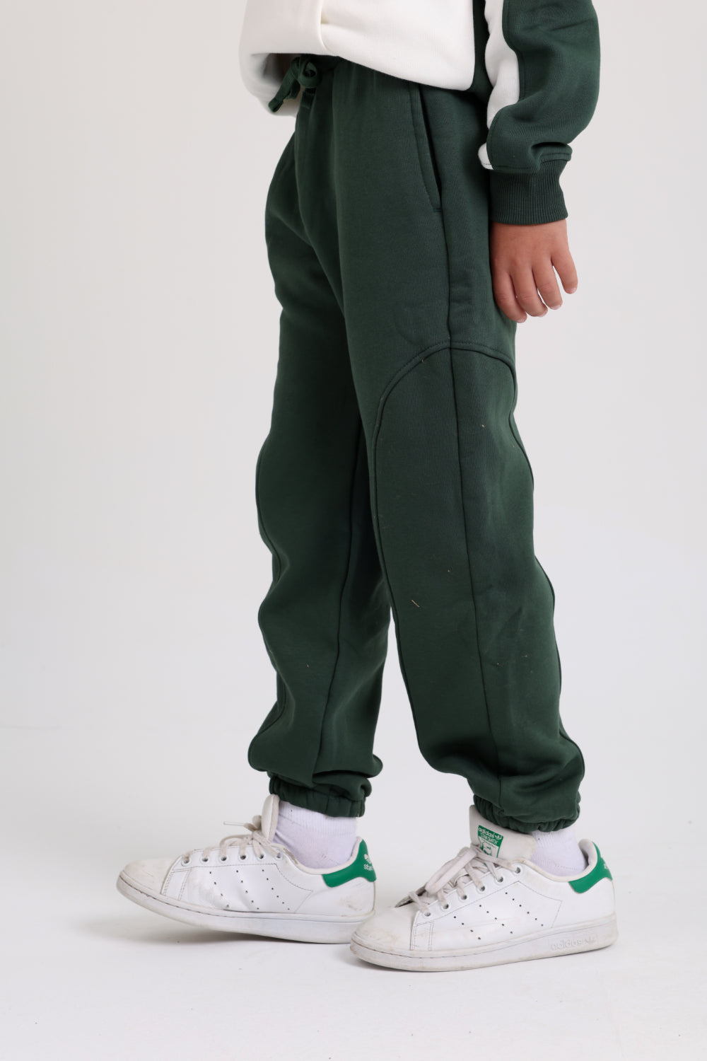 cotton sweatpants – olive
