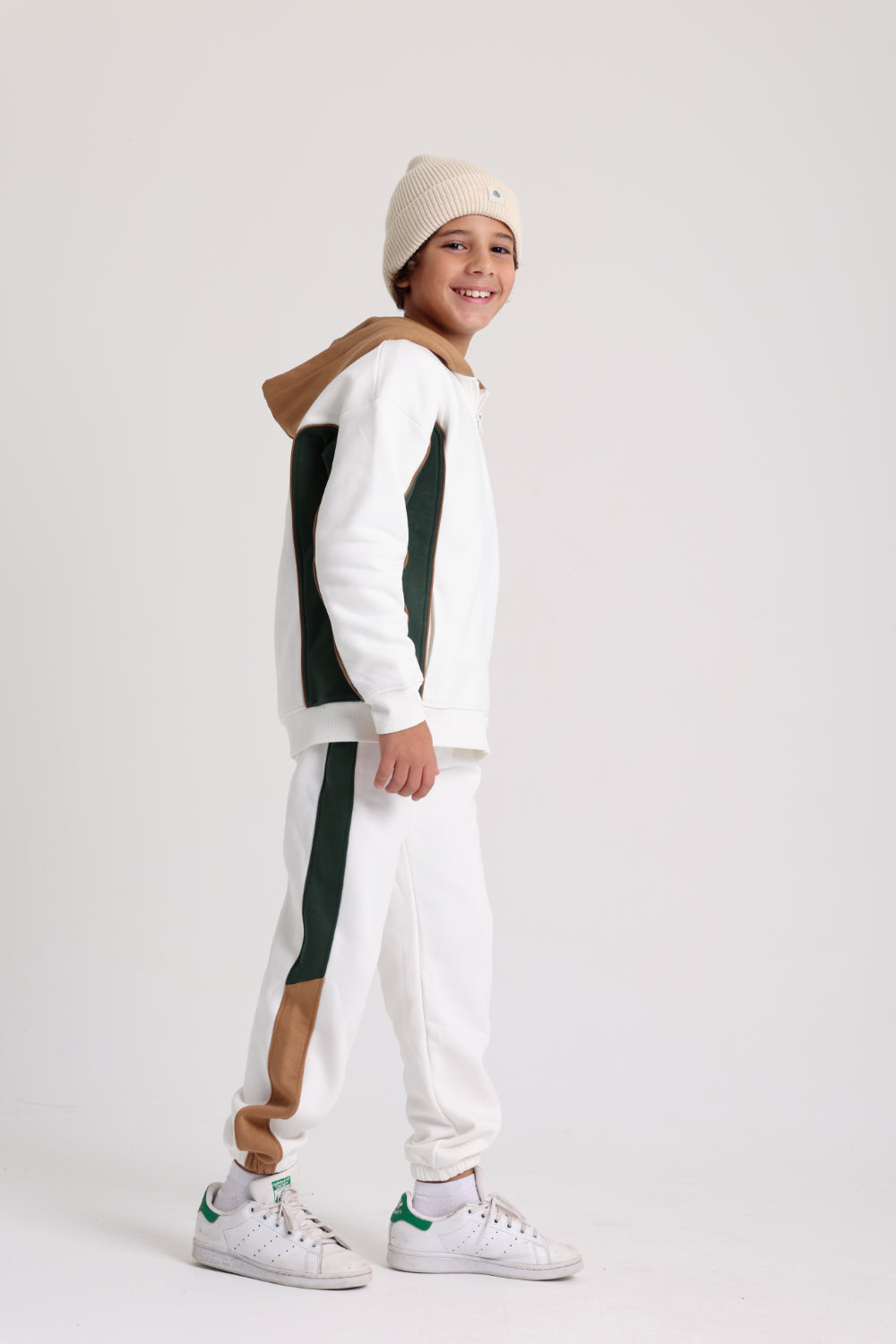 unisex cotton sweatpants – offwhite