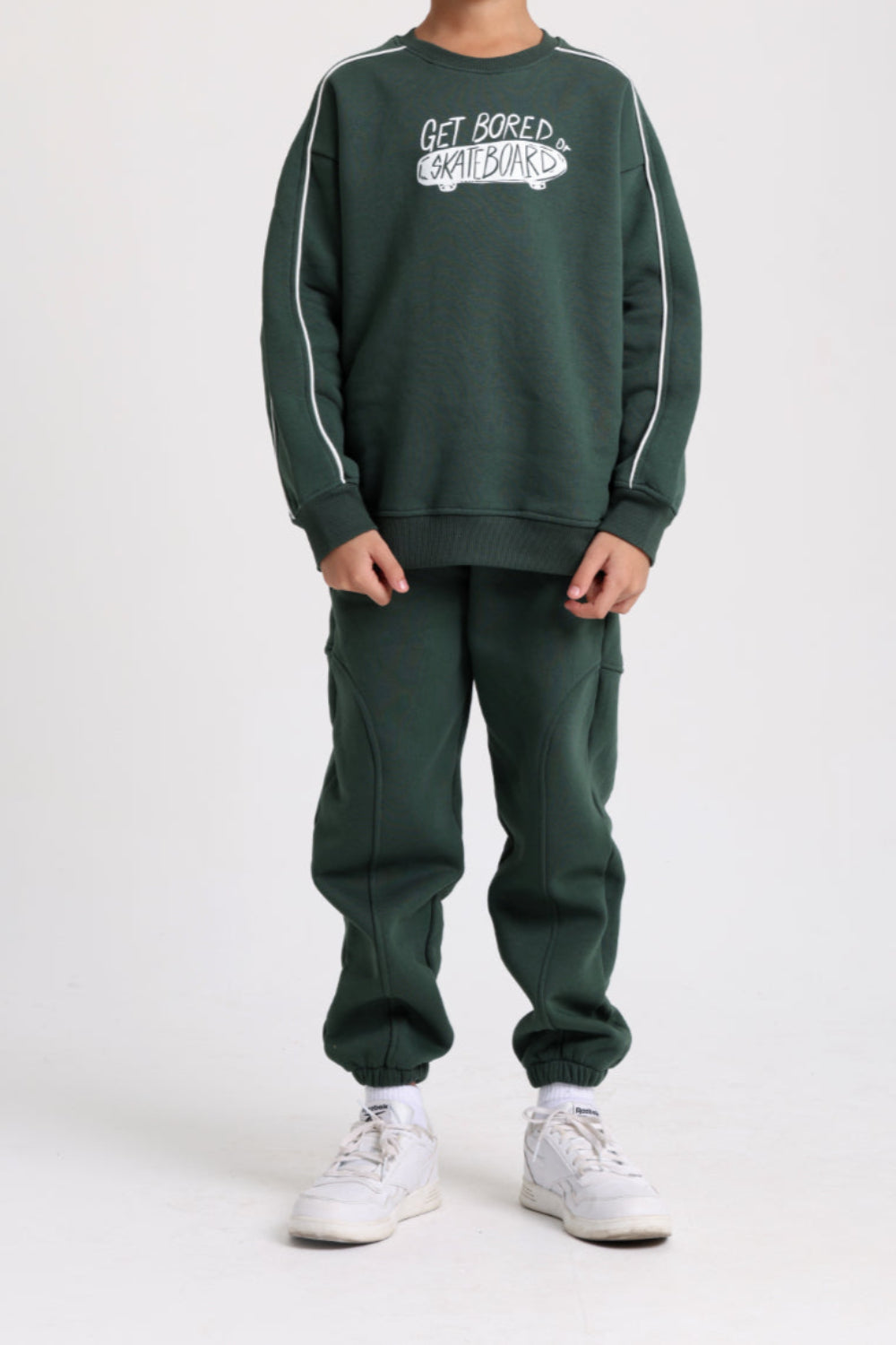 cotton sweatpants – olive