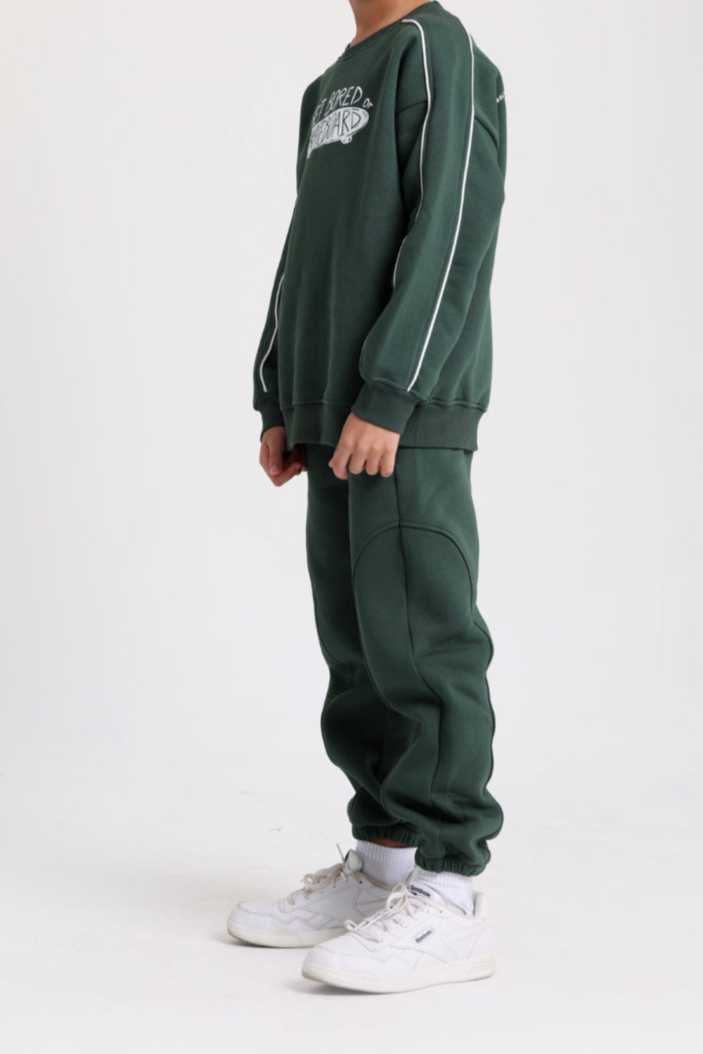 cotton sweatpants – olive