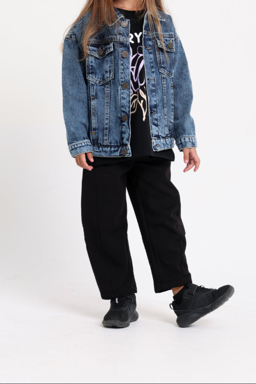 unisex denim jacket - light blue