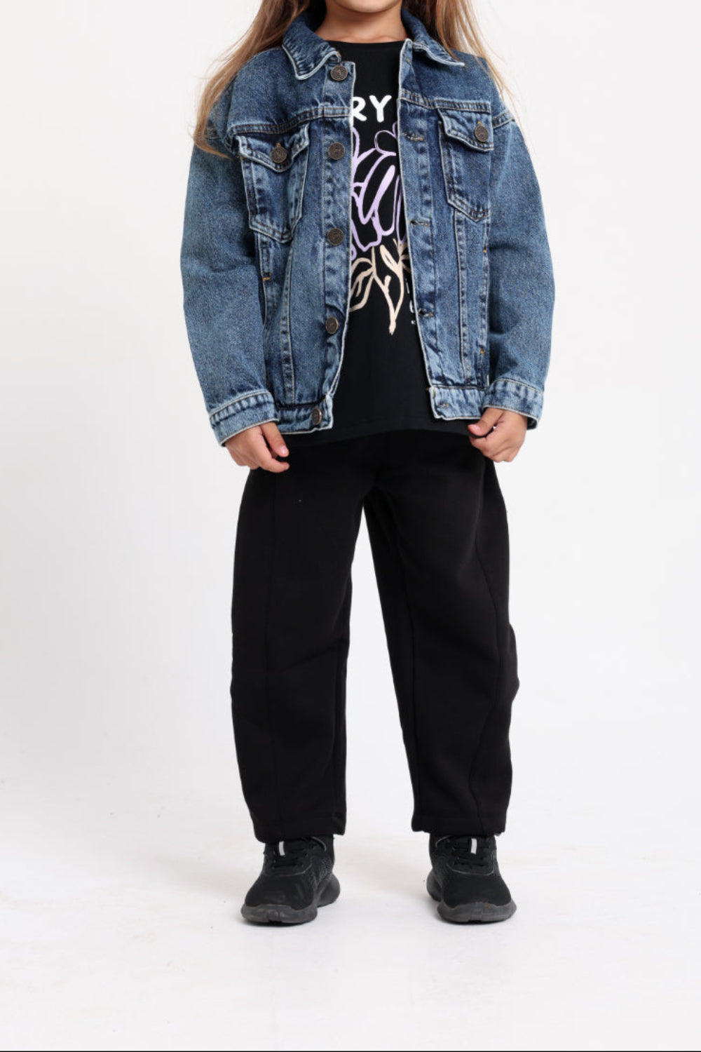 unisex denim jacket - light blue