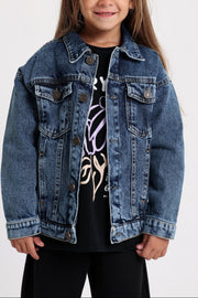 unisex denim jacket - light blue