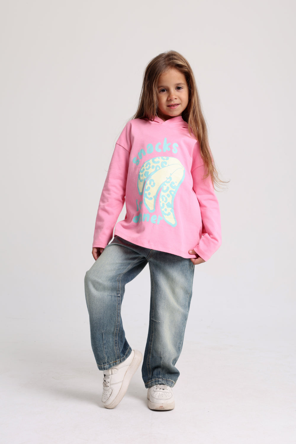 unisex light wash denim pants