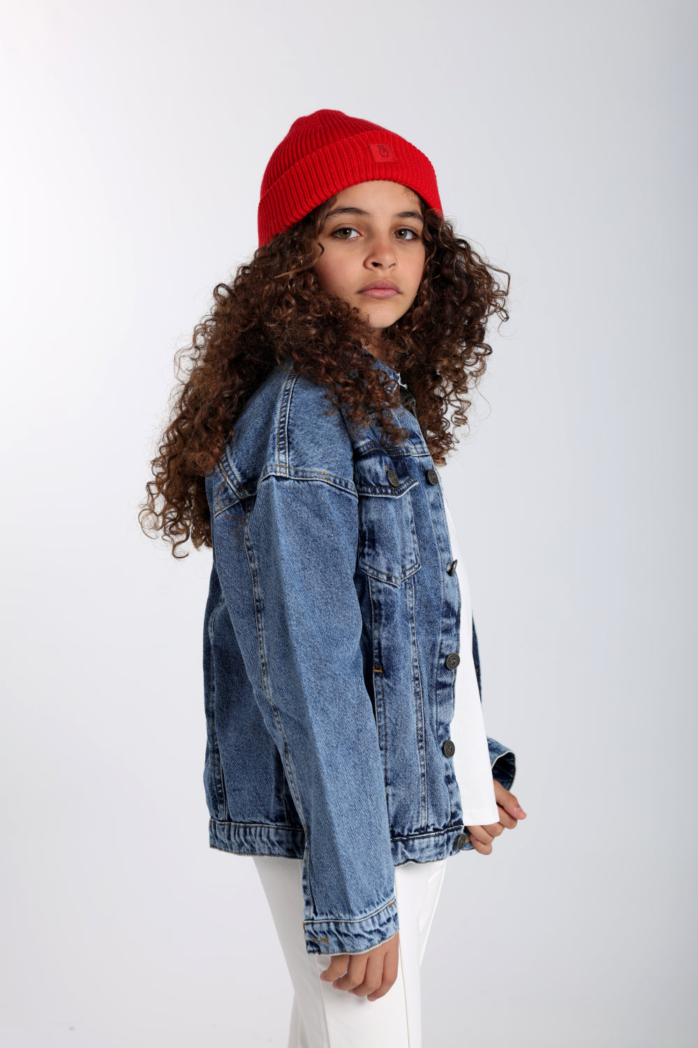 unisex denim jacket - blue