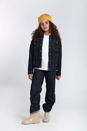 unisex raw denim pants