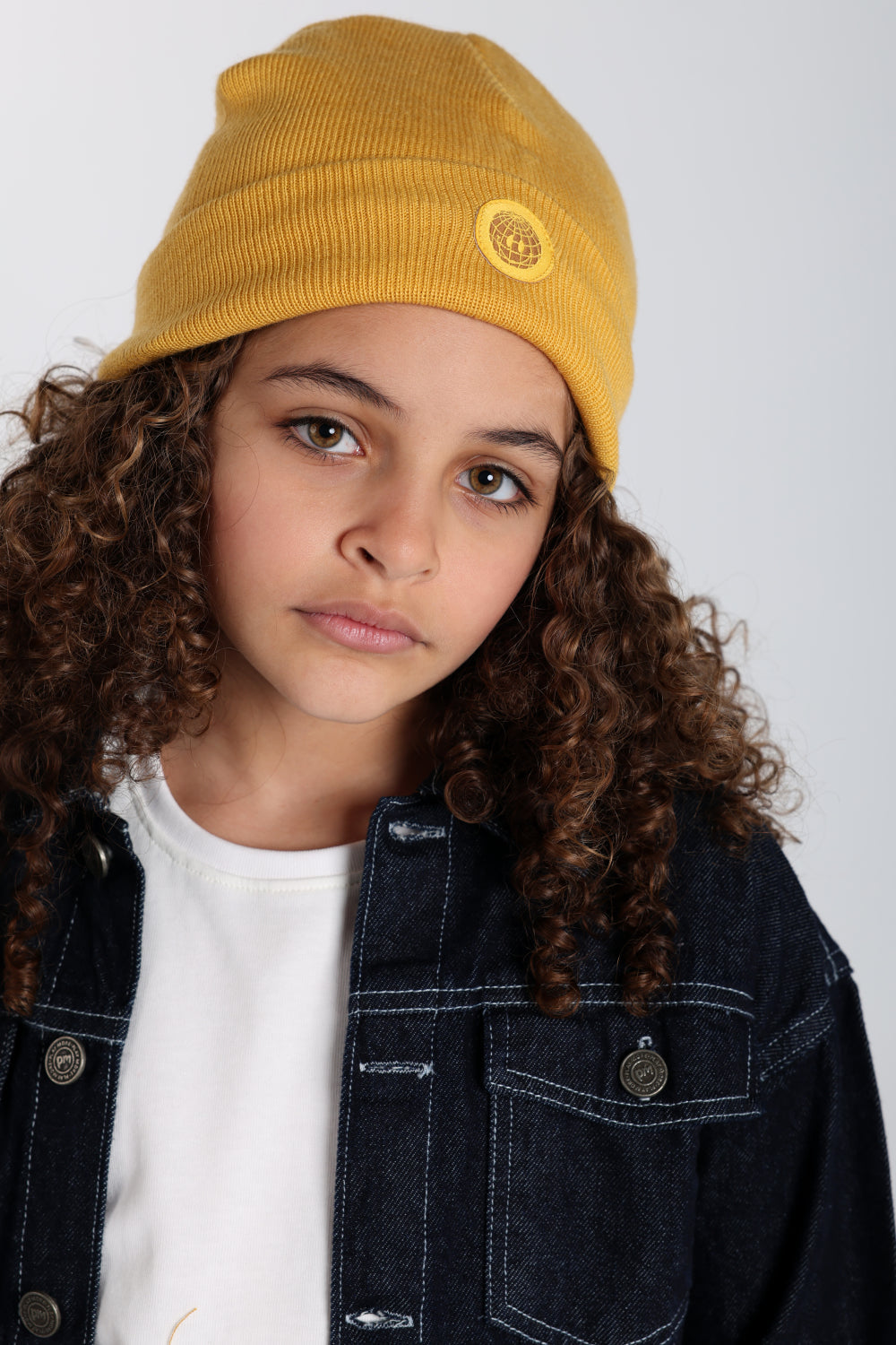 unisex denim jacket - navy
