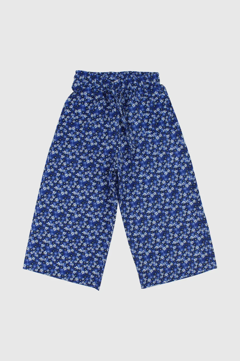 printed wide leg pants - playmore