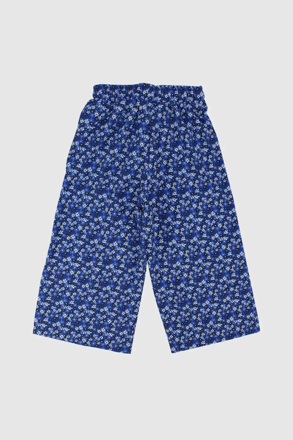 printed wide leg pants - playmore