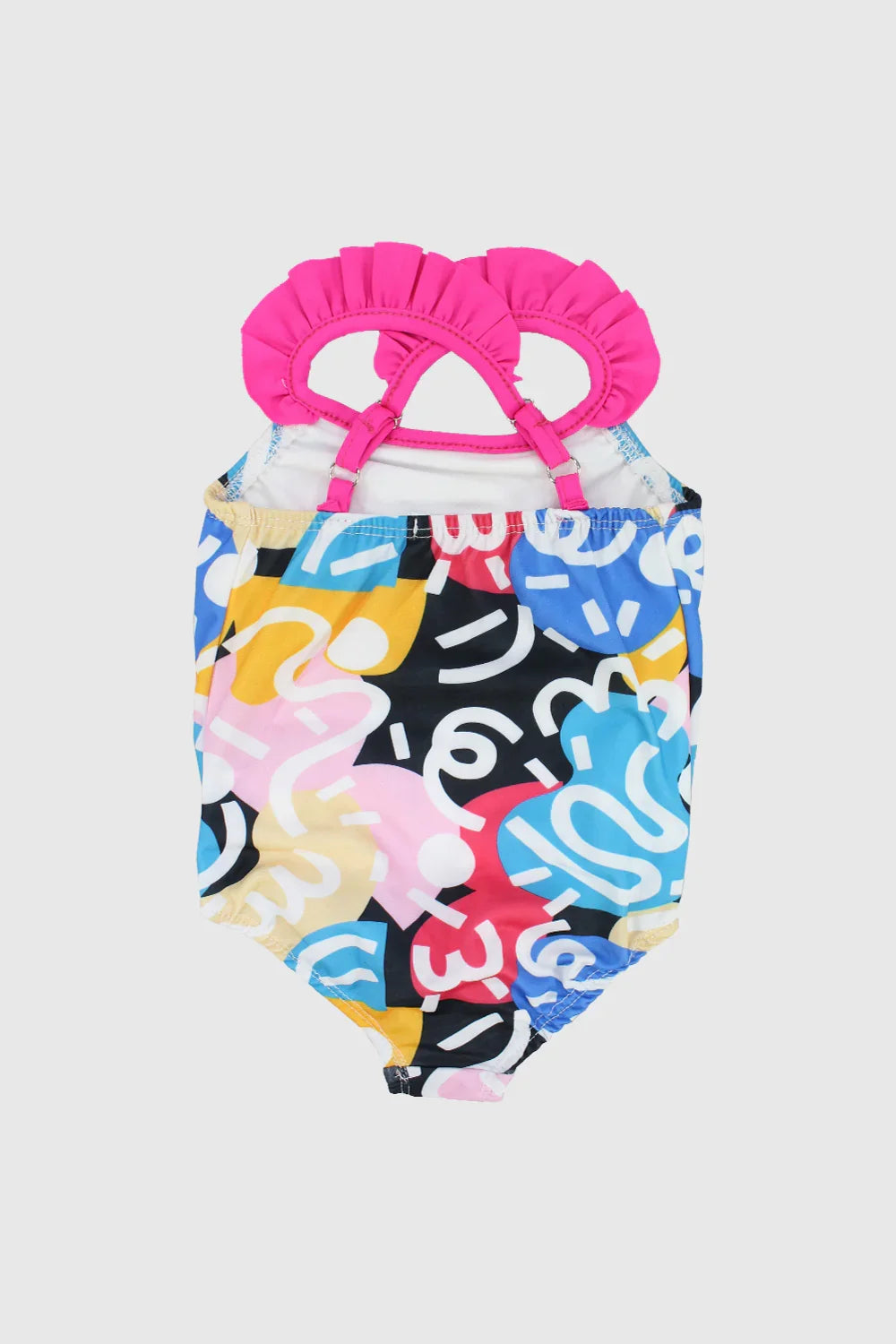 colorful doodles baby swimsuit - playmore