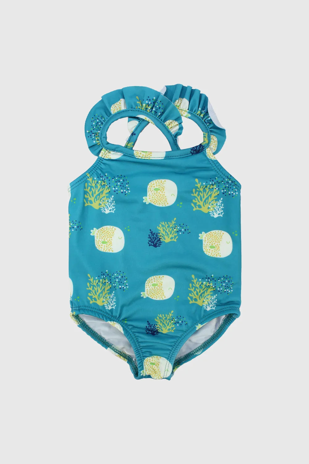 puffy fish swimsuit - playmore