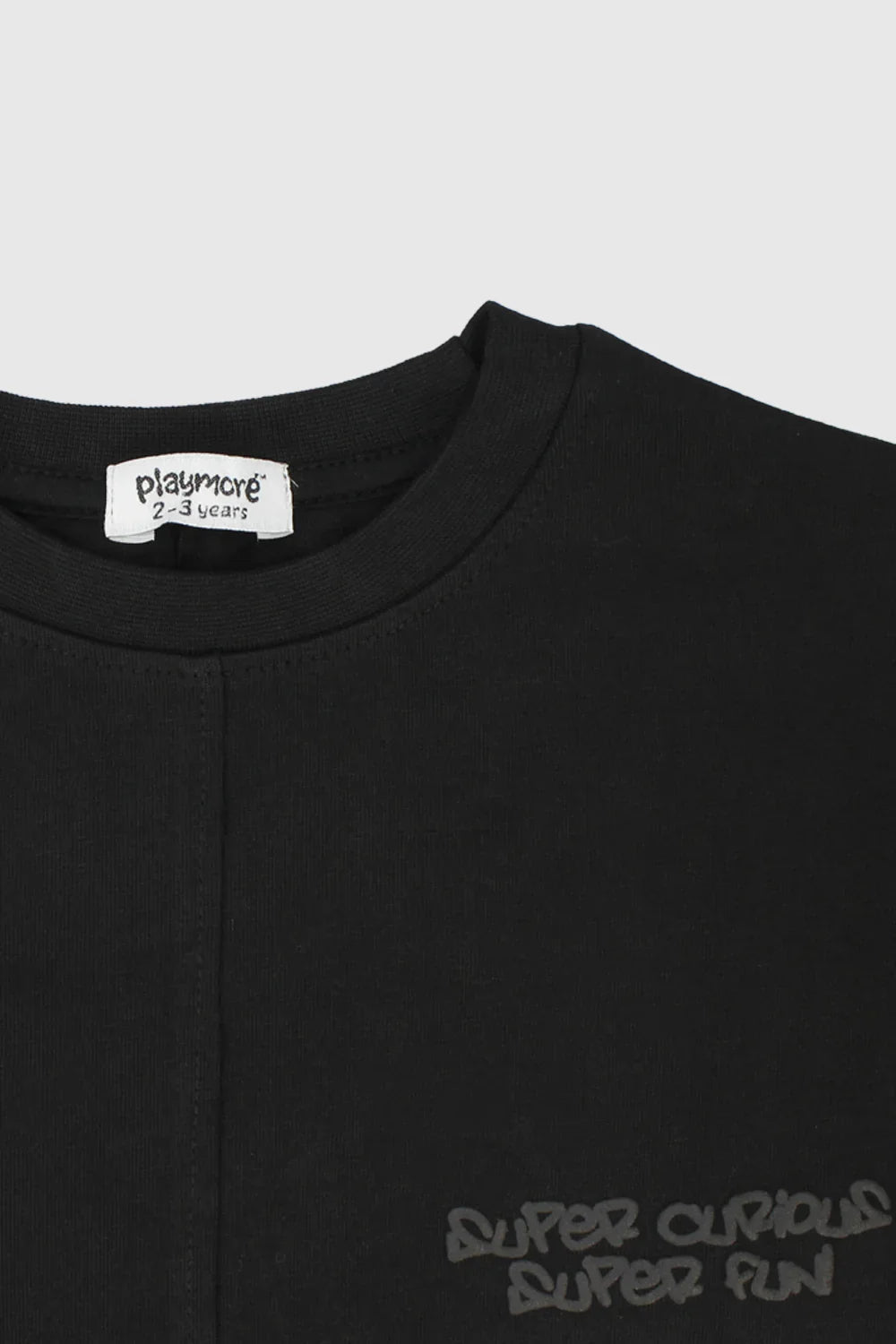"super curious" paneled t-shirt - playmore