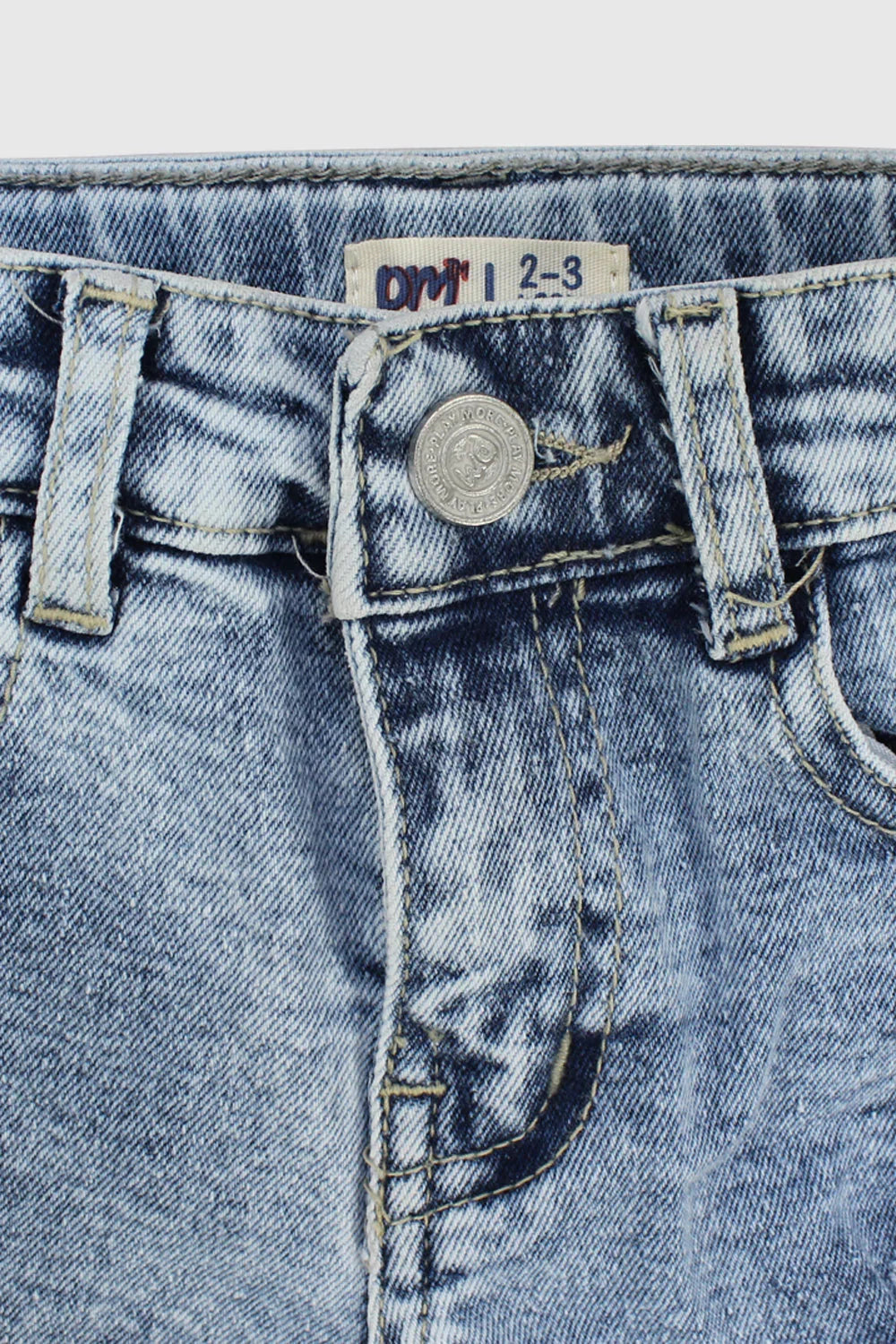blue ripped jean shorts - playmore