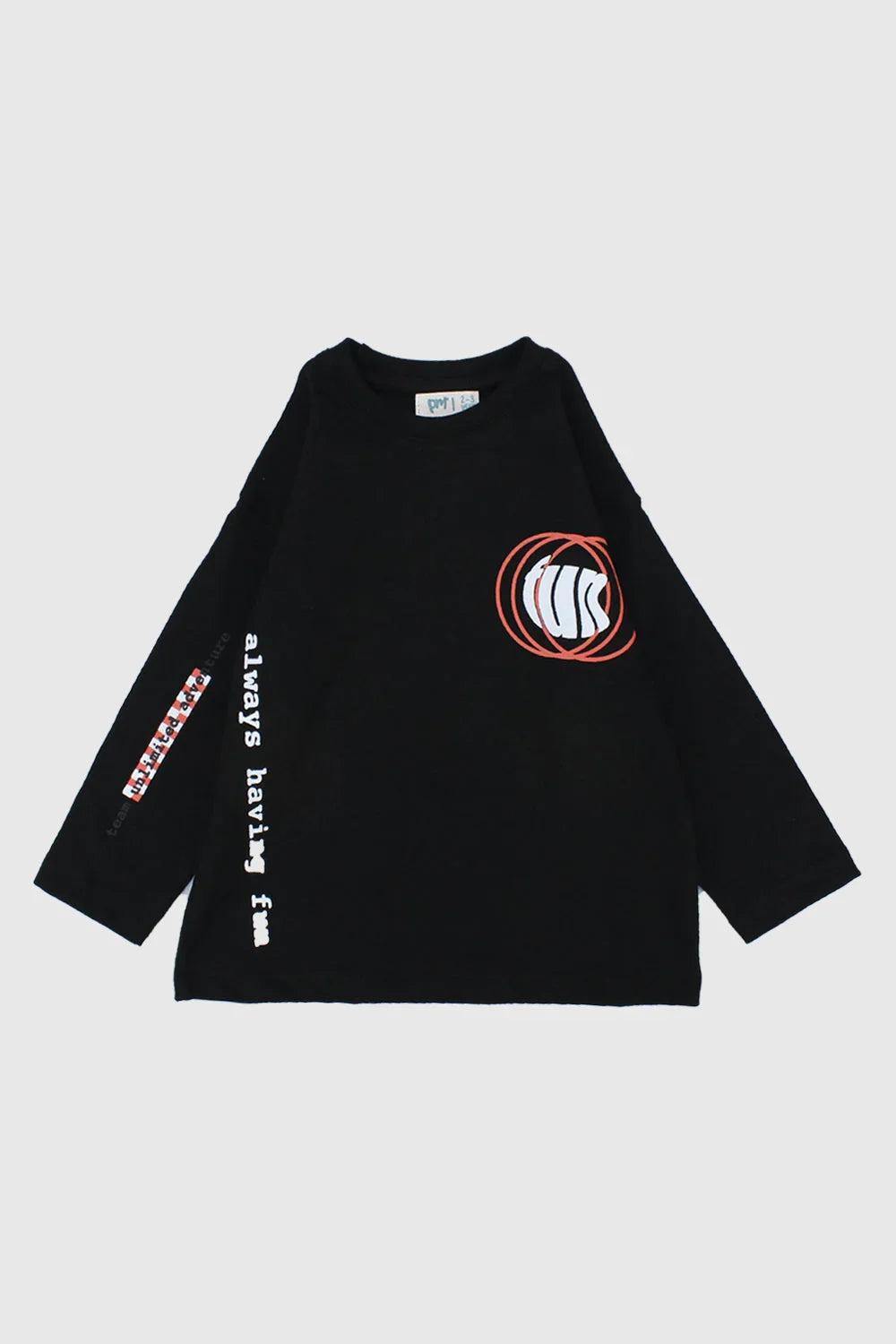 "always having fun" long-sleeved t-shirt - playmore