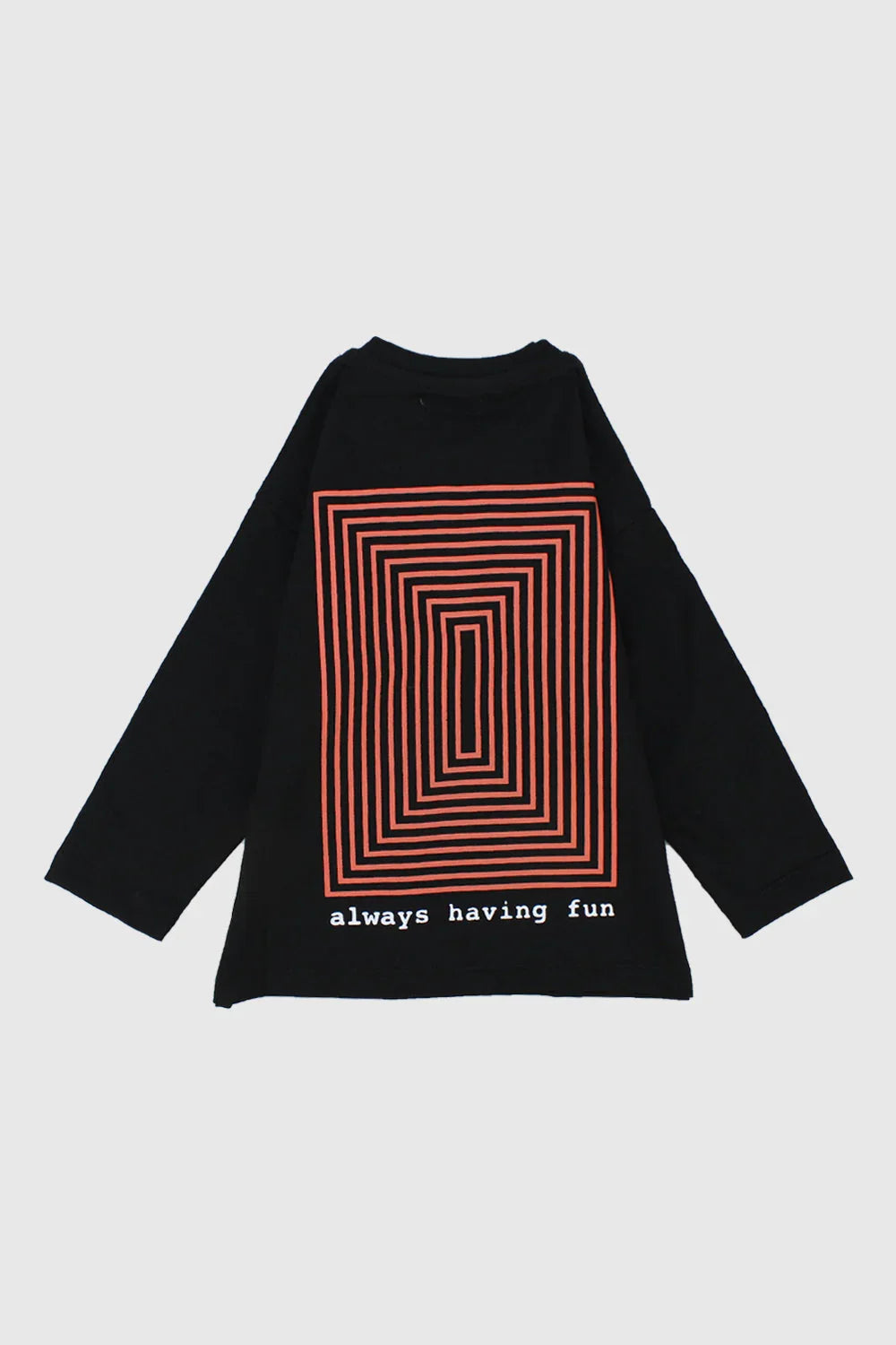 "always having fun" long-sleeved t-shirt - playmore