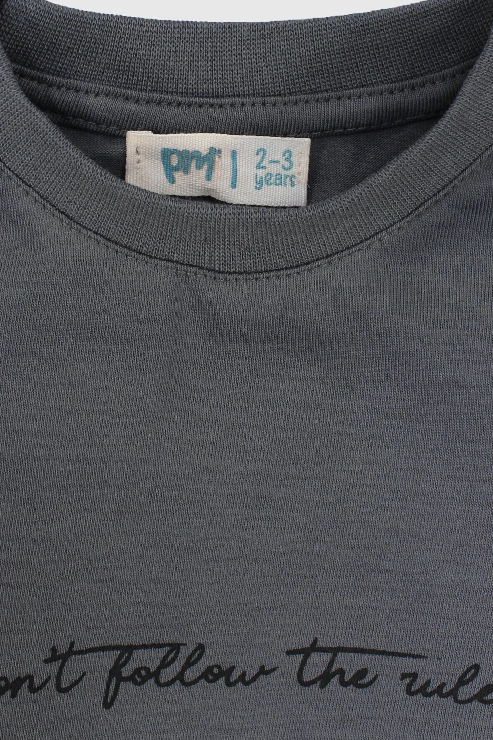 "don't follow the rules" long-sleeved t-shirt - playmore