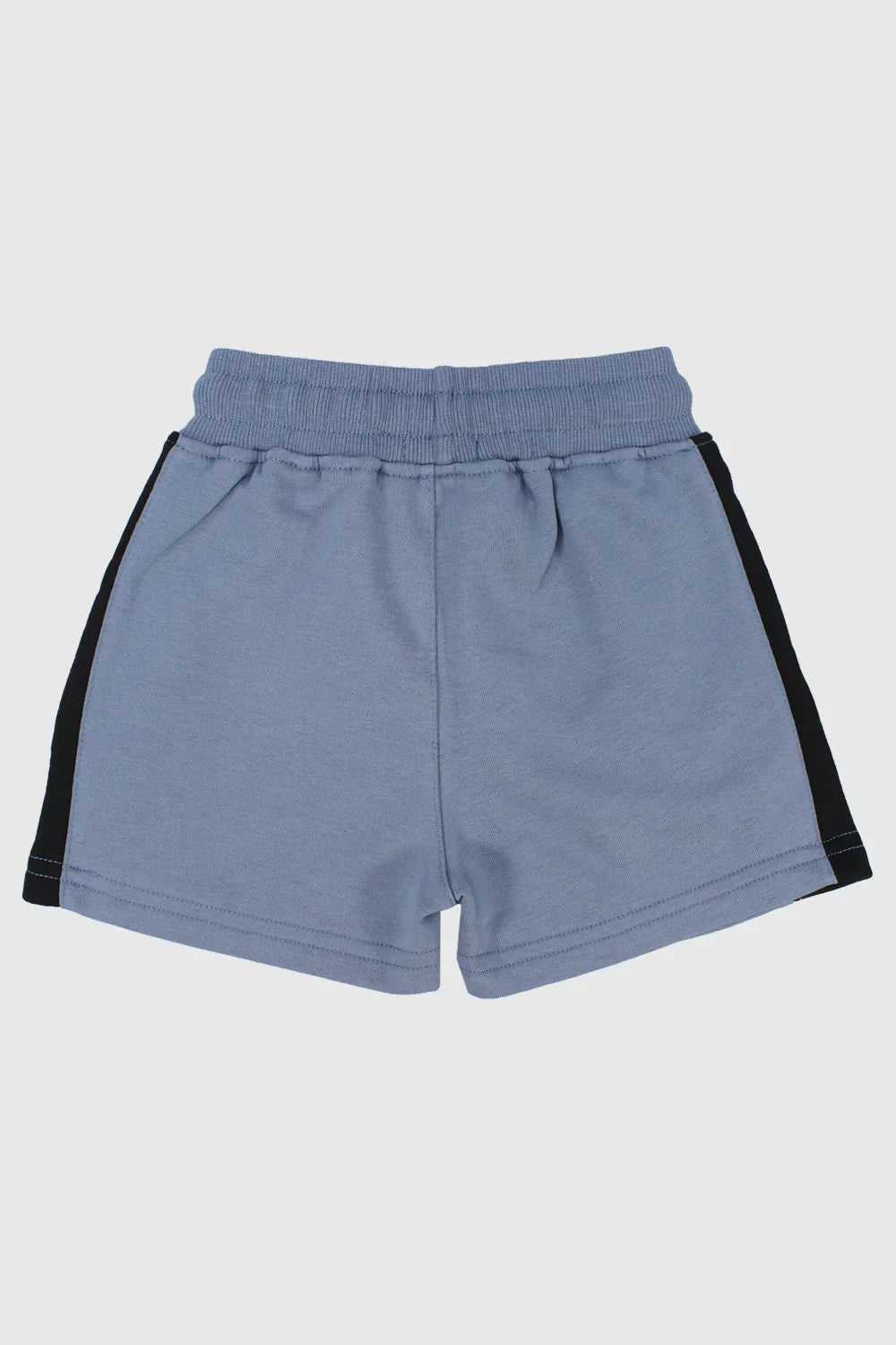 indigo side zipper shorts - playmore