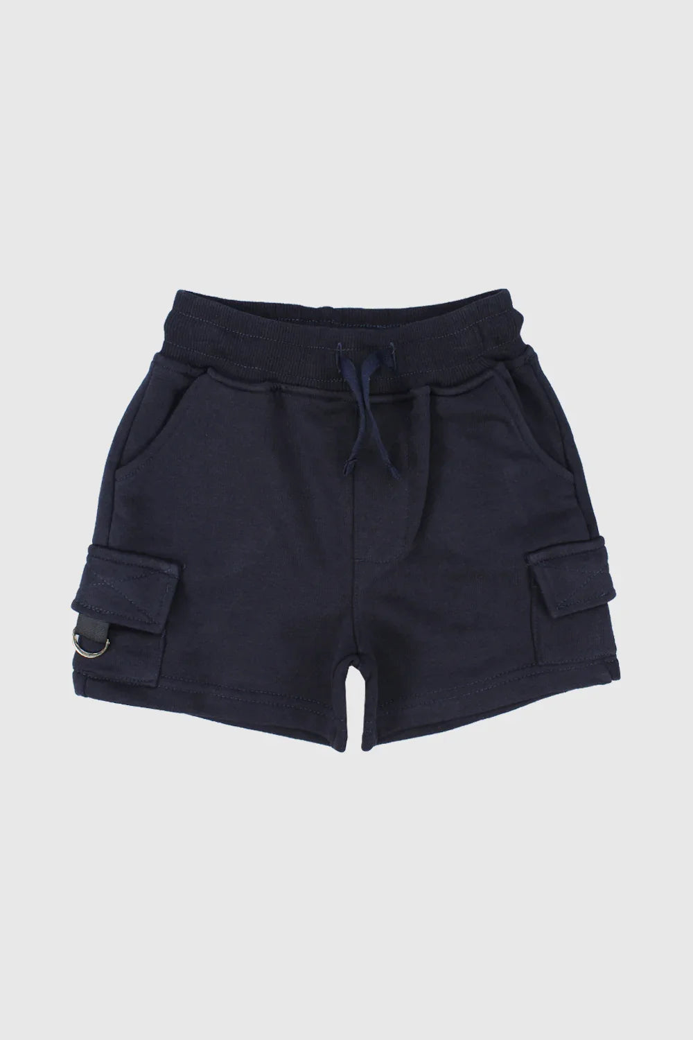 dark navy cargo shorts - playmore