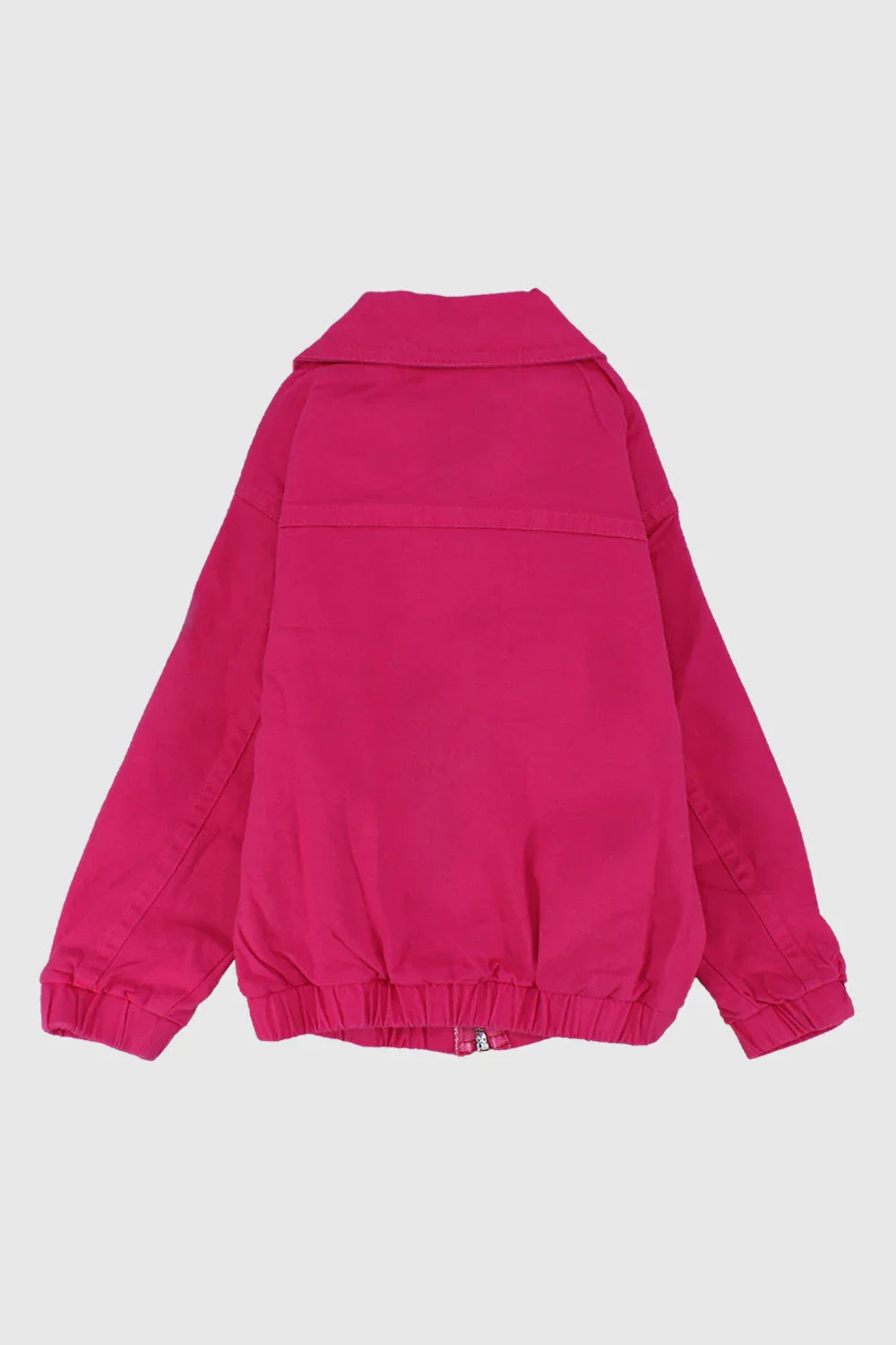 fuchsia lightweight bomber jacket - playmore