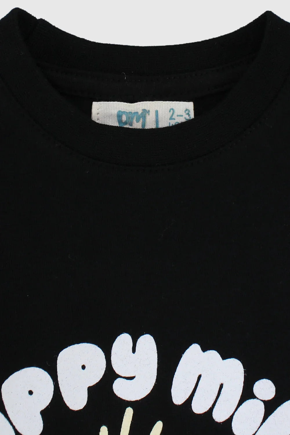 "happy mind happy life" long-sleeved t-shirt - playmore