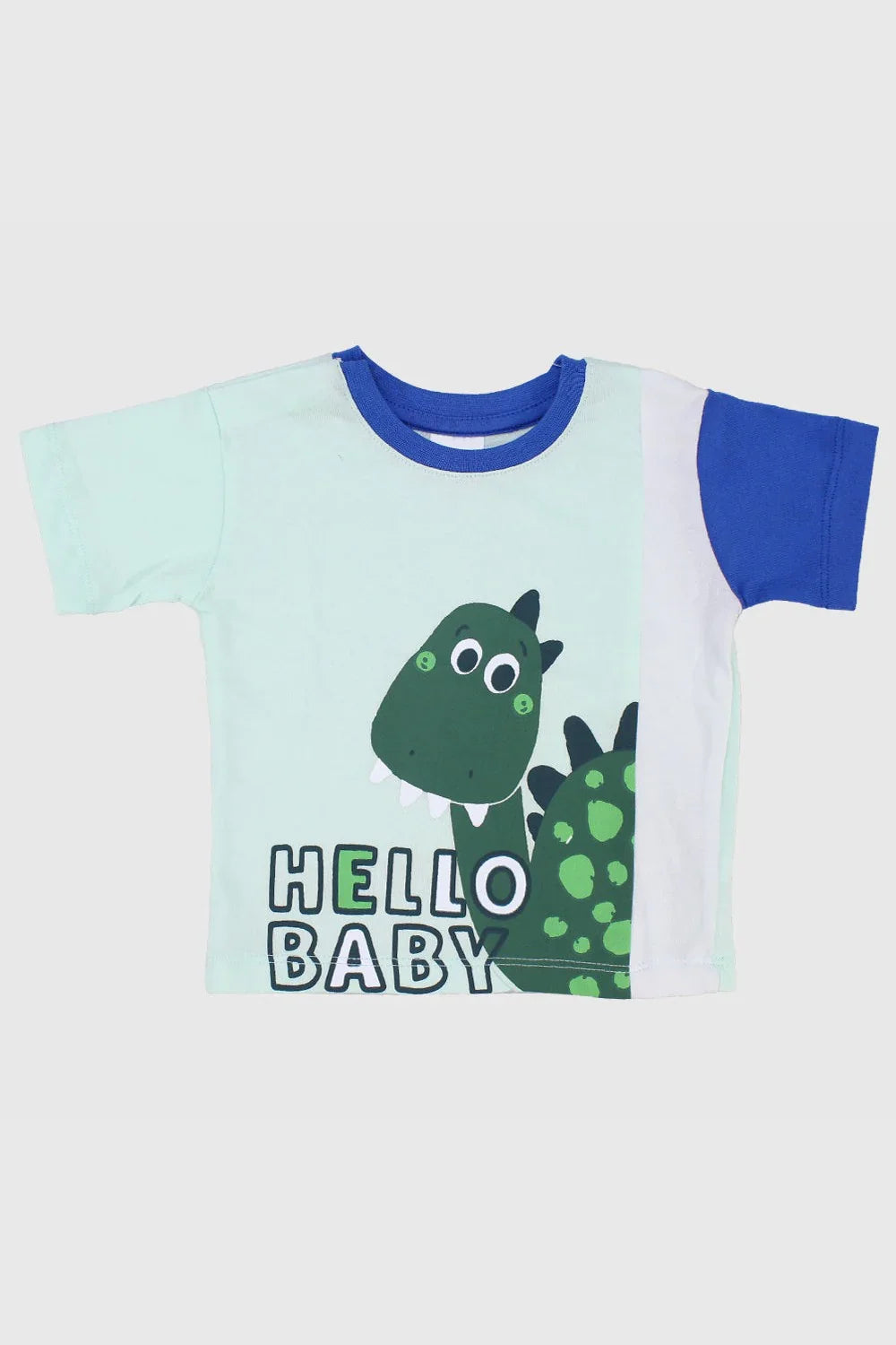 "hello baby" short-sleeved t-shirt - playmore