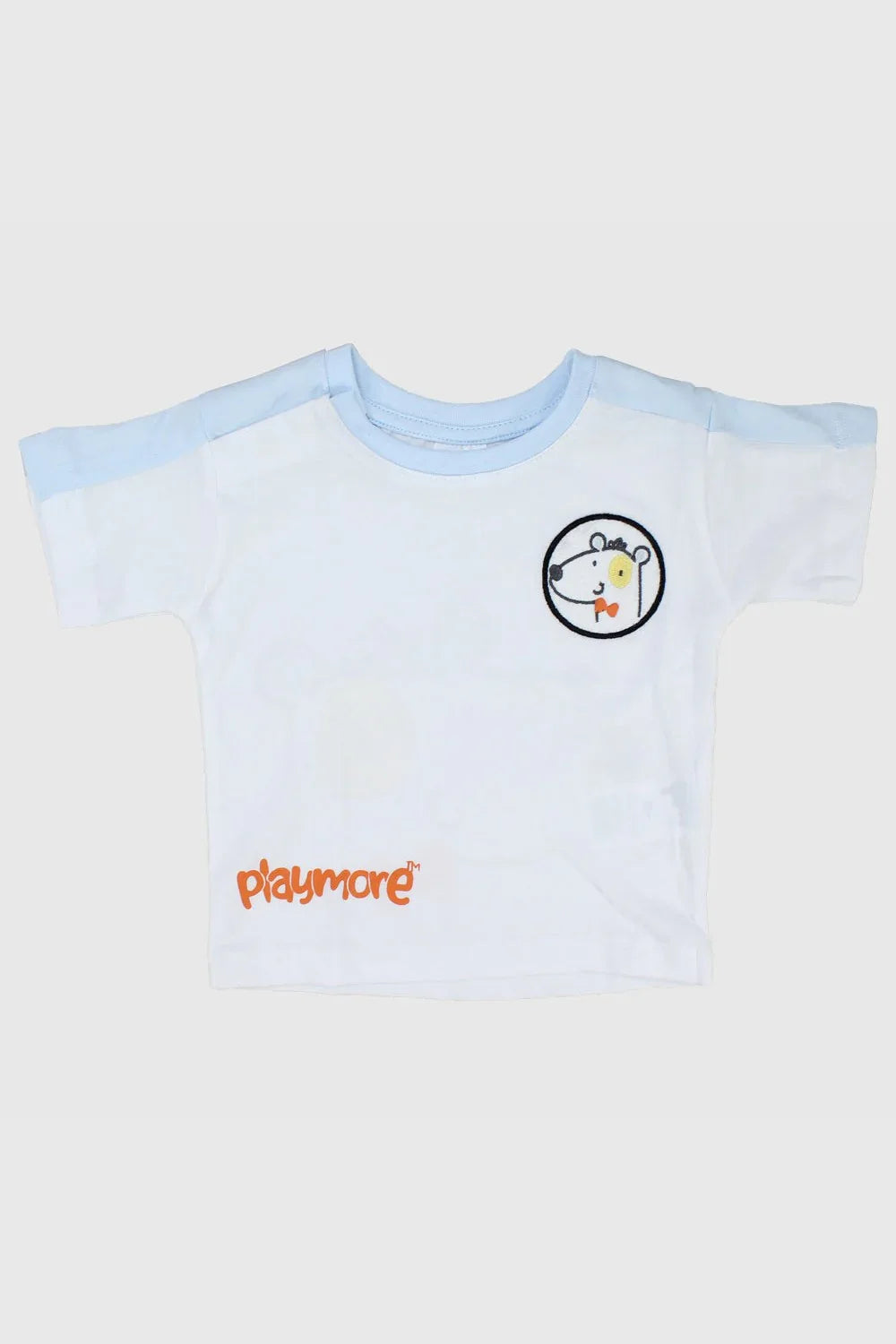 smiling puppy short-sleeved t-shirt - playmore