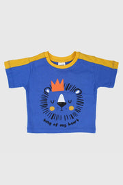 "king of my heart" short-sleeved t-shirt - playmore