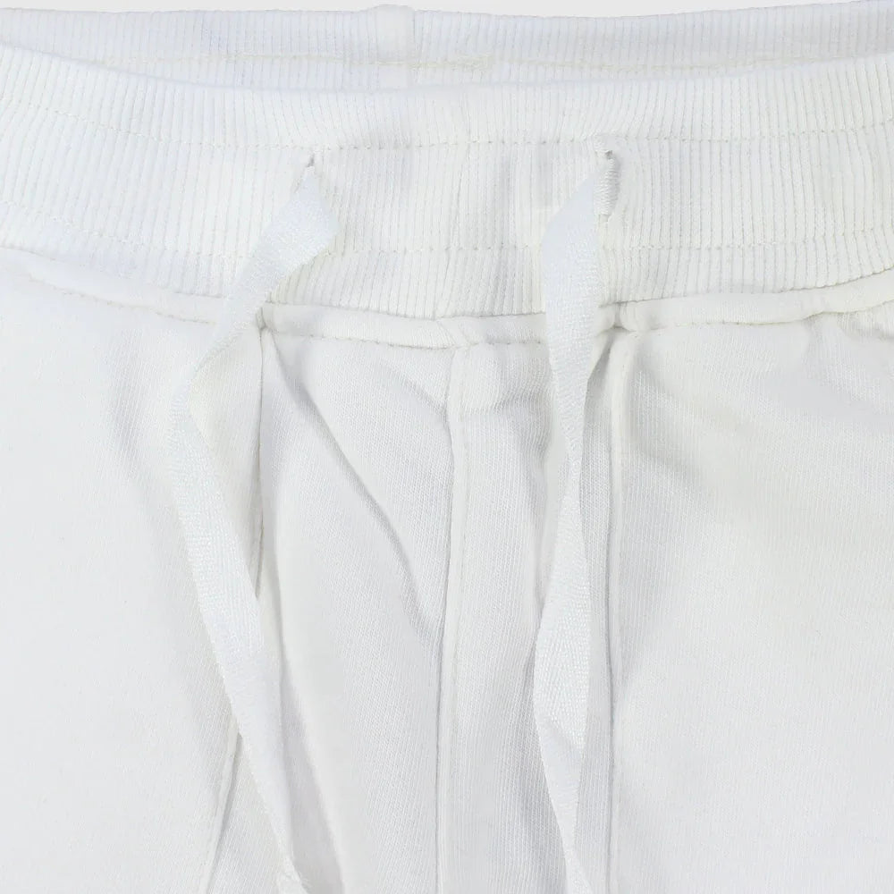 white cotton shorts - playmore