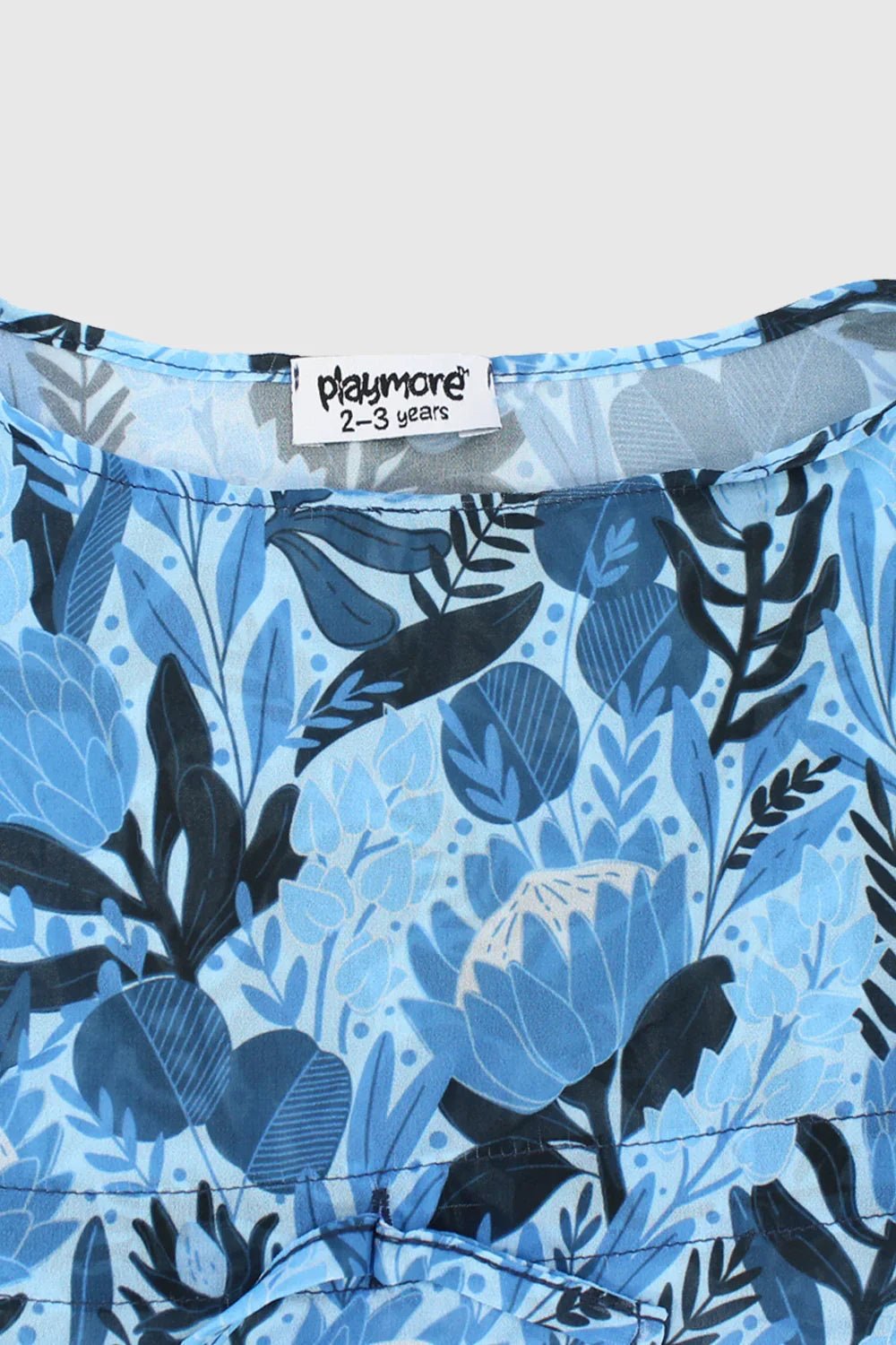 floral ruffled coverup - playmore