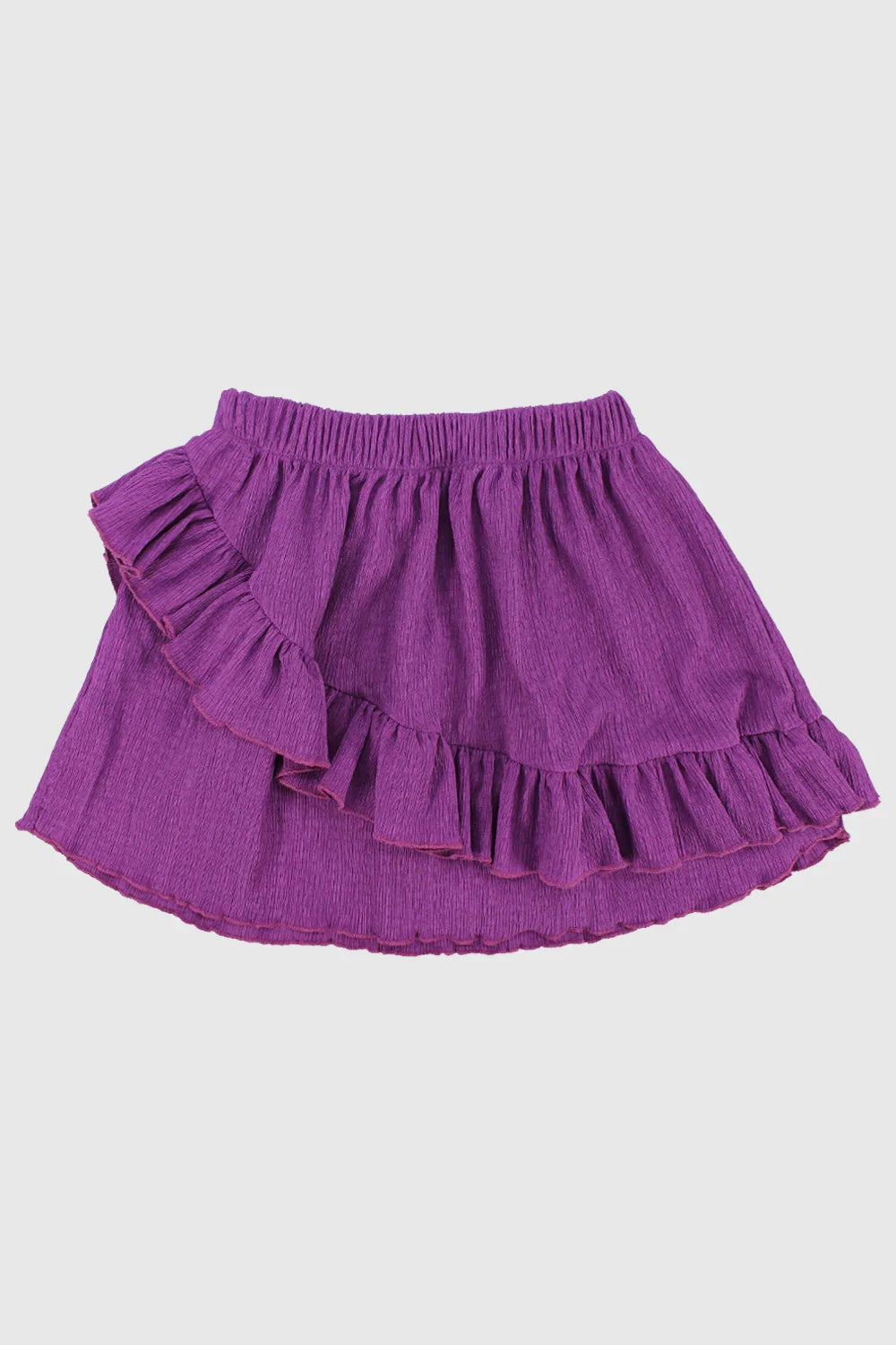 purple ruffled skirt - playmore