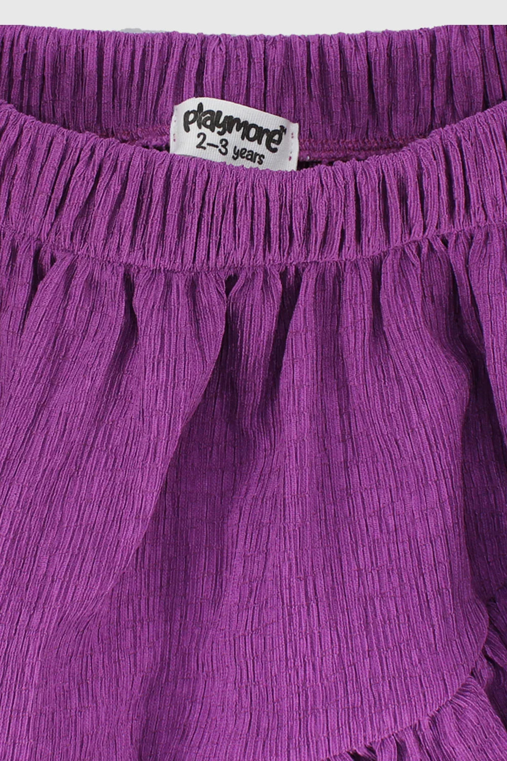 purple ruffled skirt - playmore