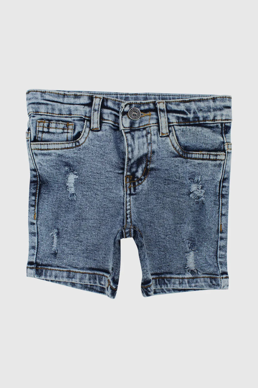 ripped blue jean shorts - playmore