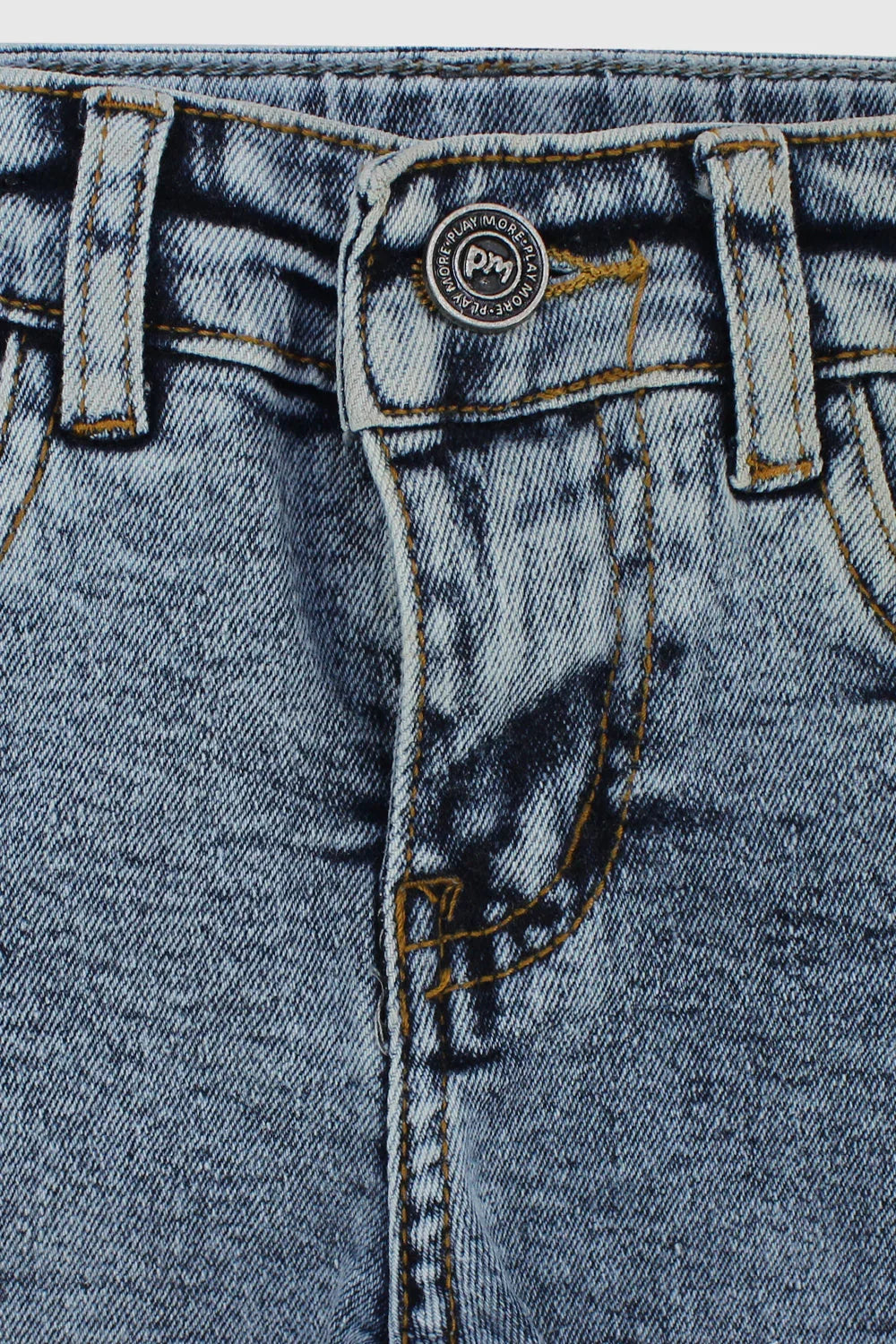 ripped blue jean shorts - playmore