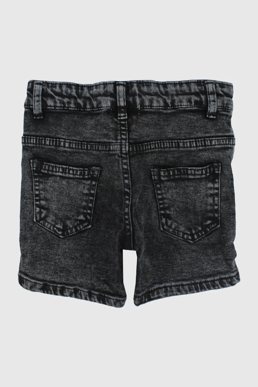 black jean shorts - playmore