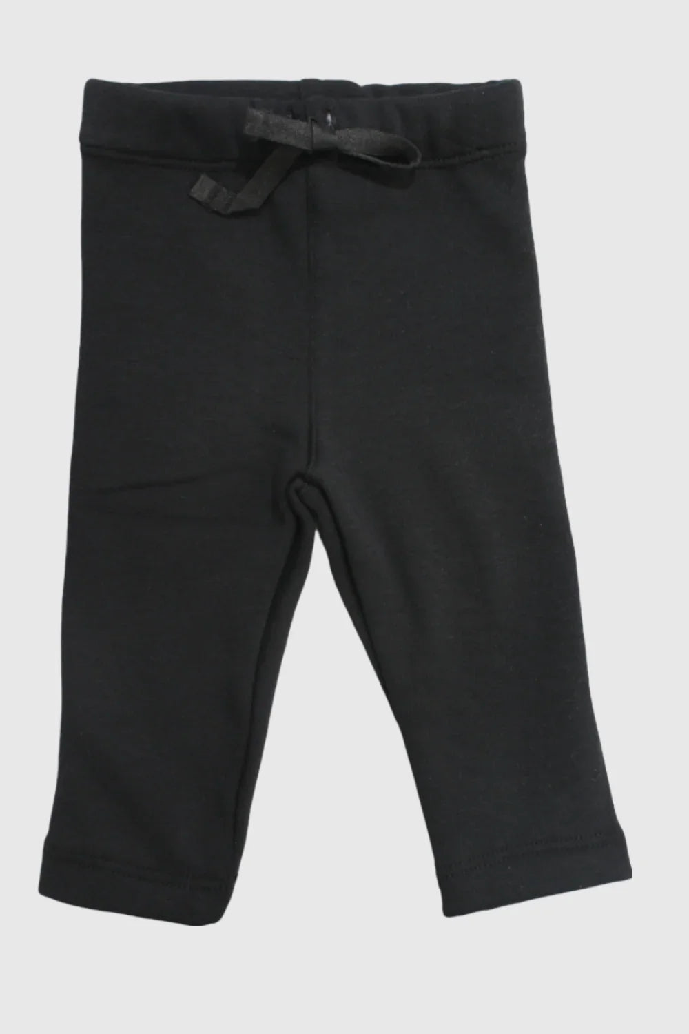 black fleeced leggings - playmore