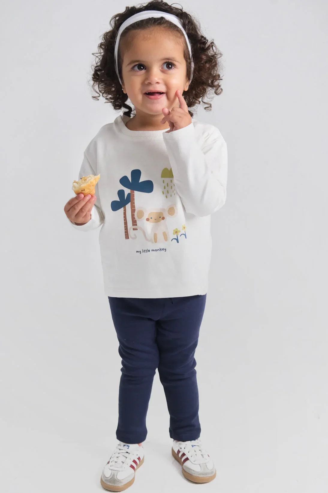 navy fleeced leggings - playmore