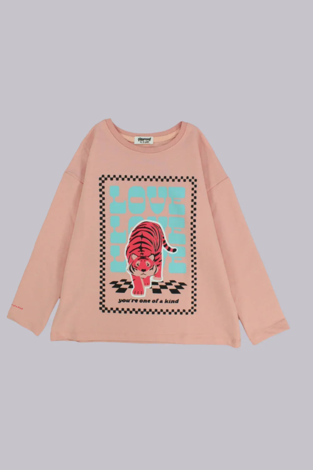 lovely tiger long-sleeved t-shirt - playmore