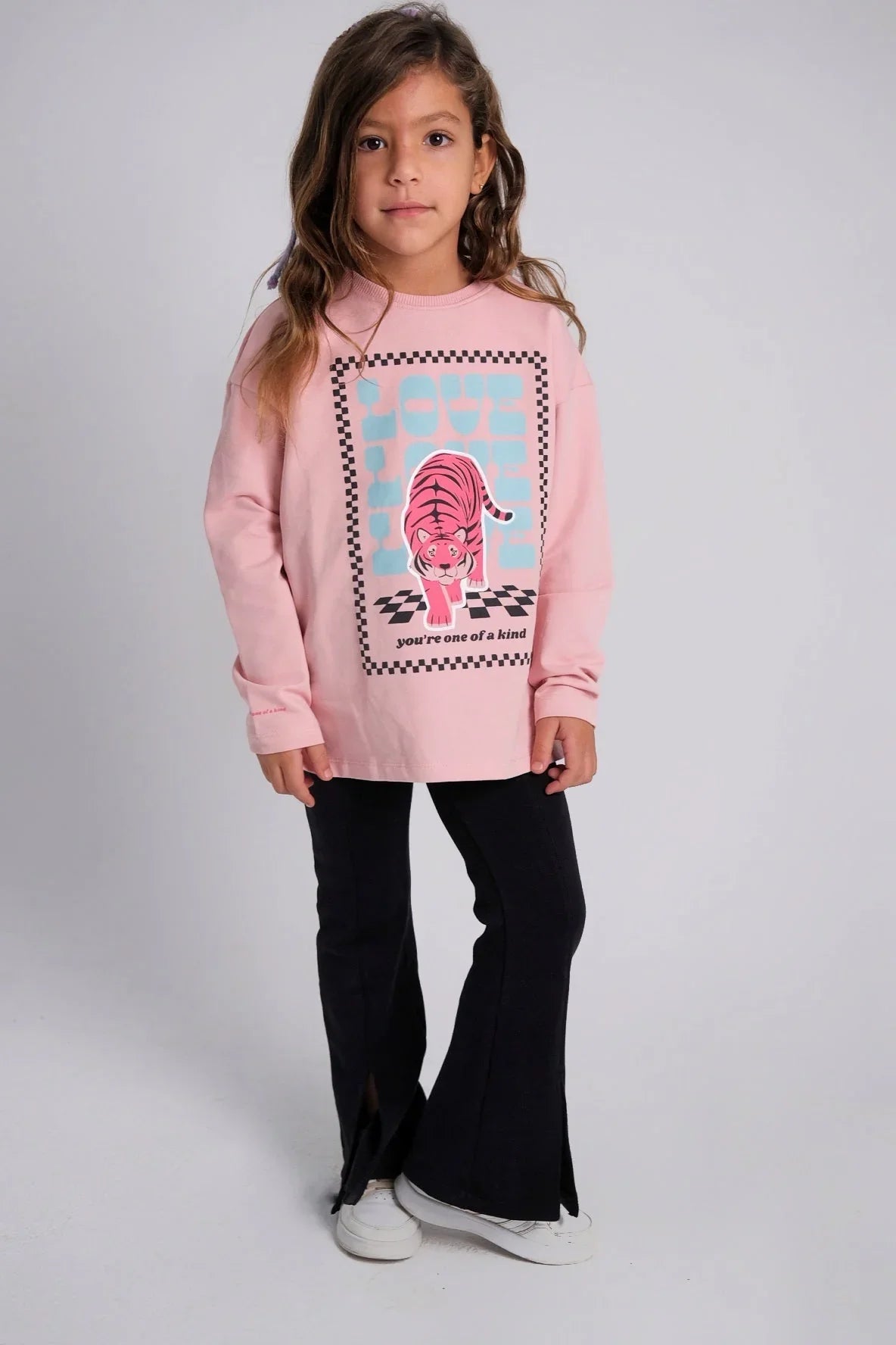 lovely tiger long-sleeved t-shirt - playmore