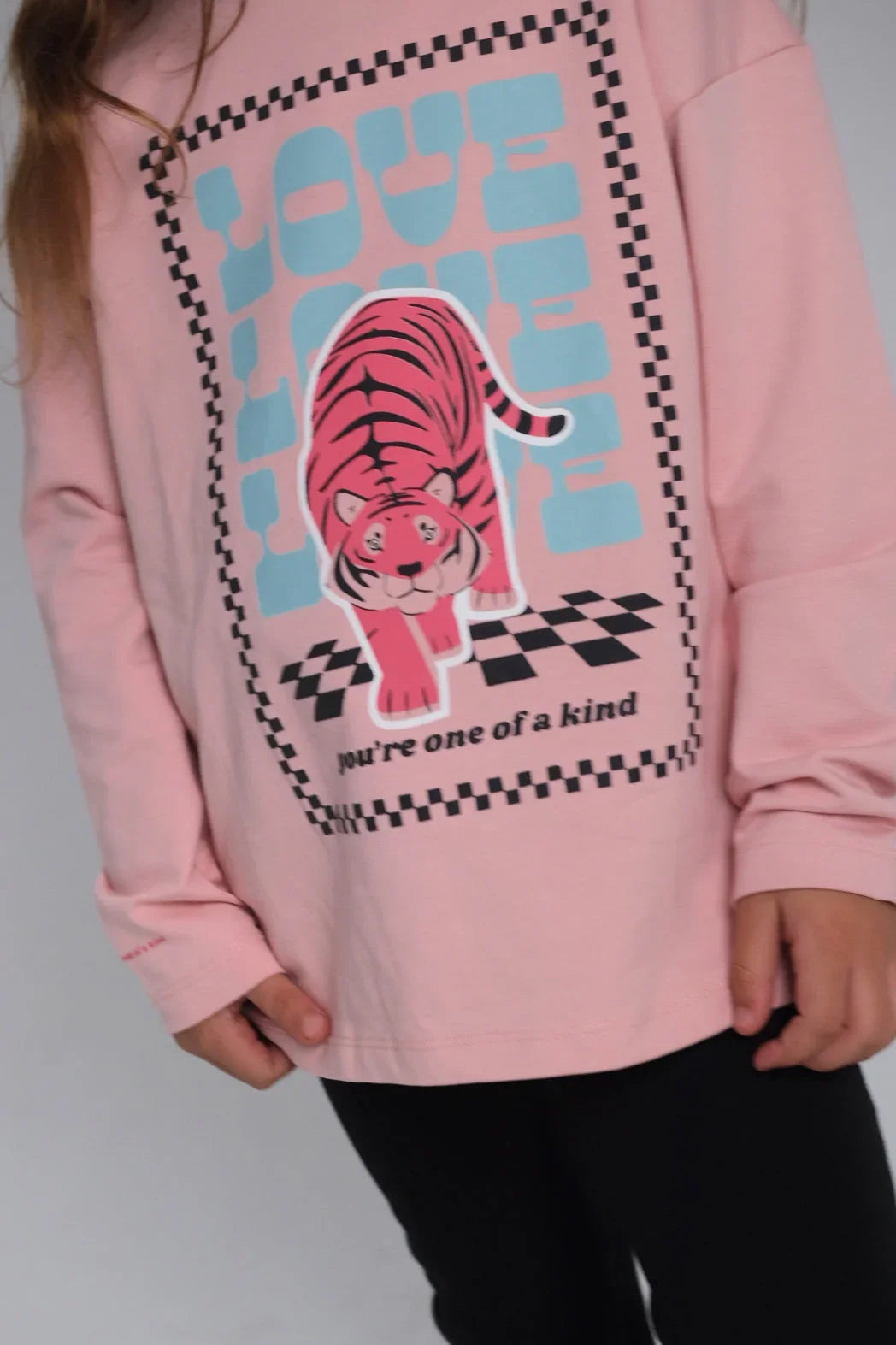 lovely tiger long-sleeved t-shirt - playmore