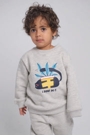 unisex "i didn't do it" printed long sleeved sweatshirt - playmore