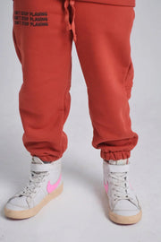 unisex brick "don't stop playing" sweatpants - playmore