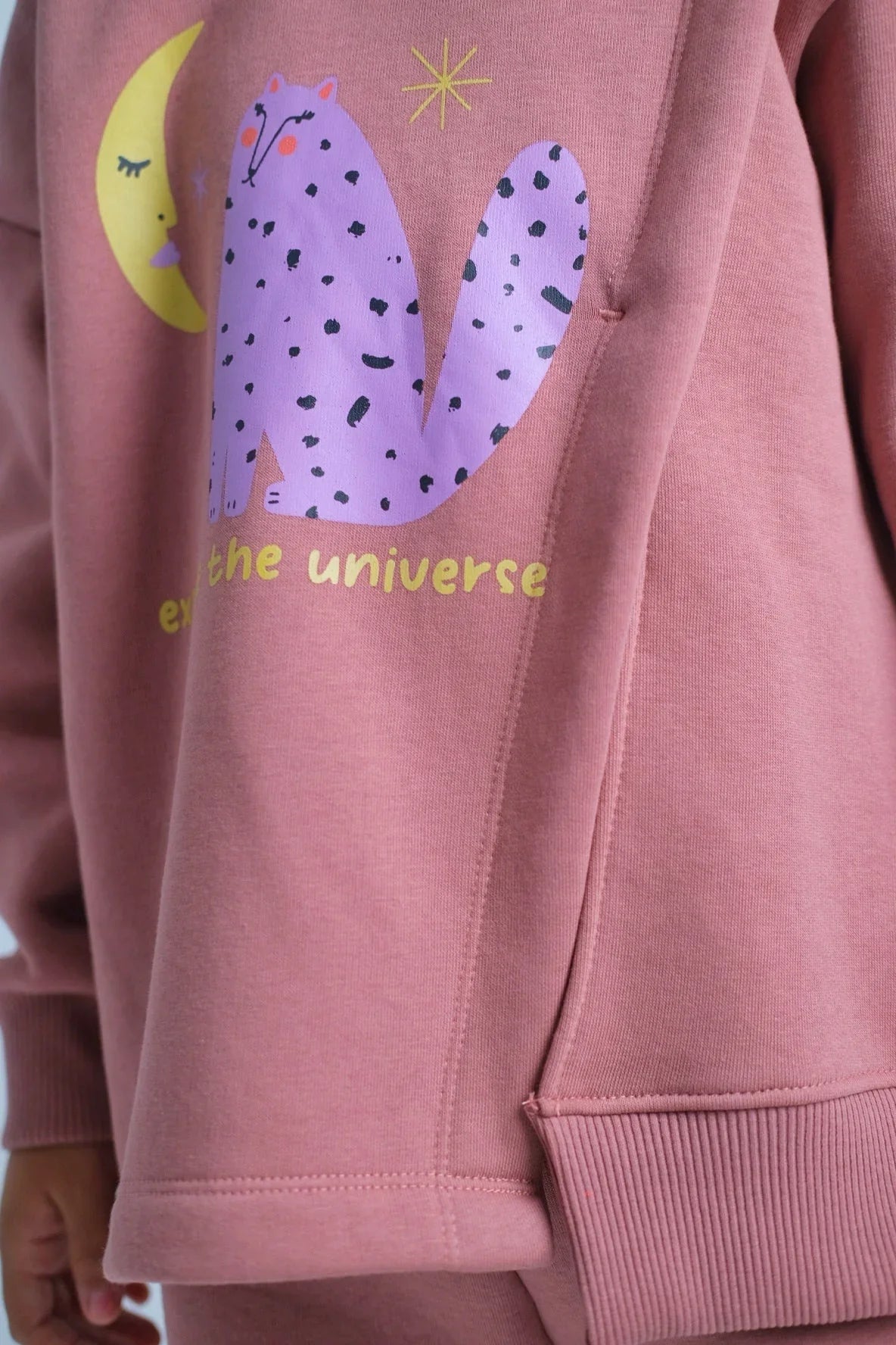 "explore the universe" long-sleeved hoodie - playmore