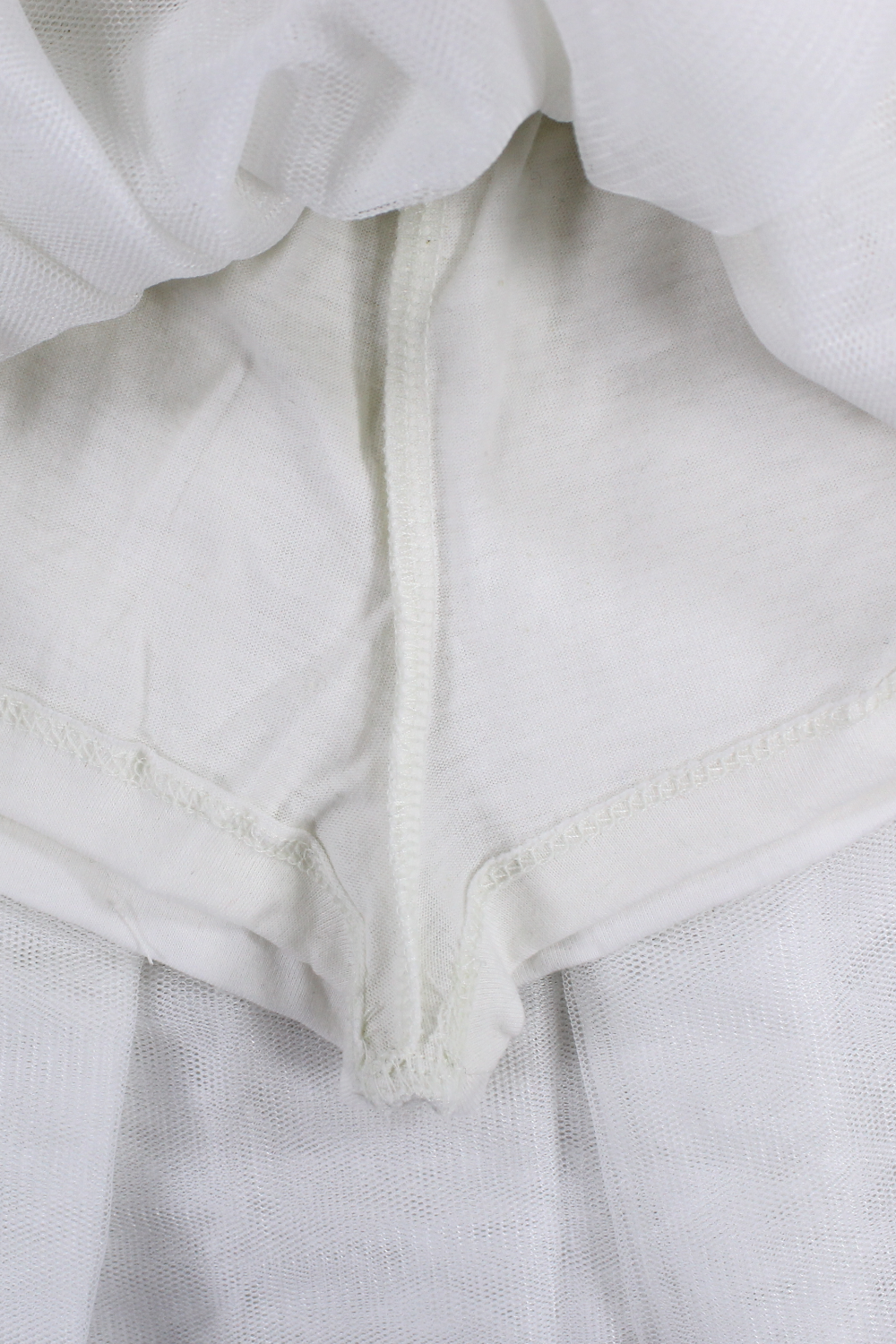 girls tulle skort – off-white