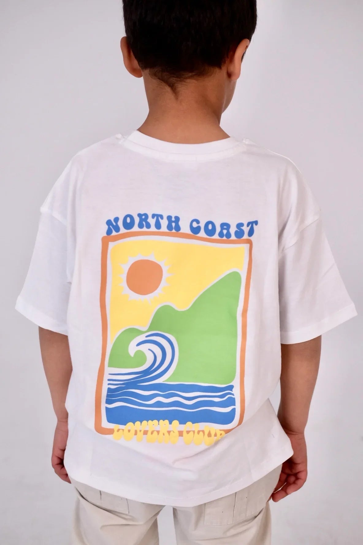 unisex "north coast lovers club" short-sleeved t-shirt - playmore