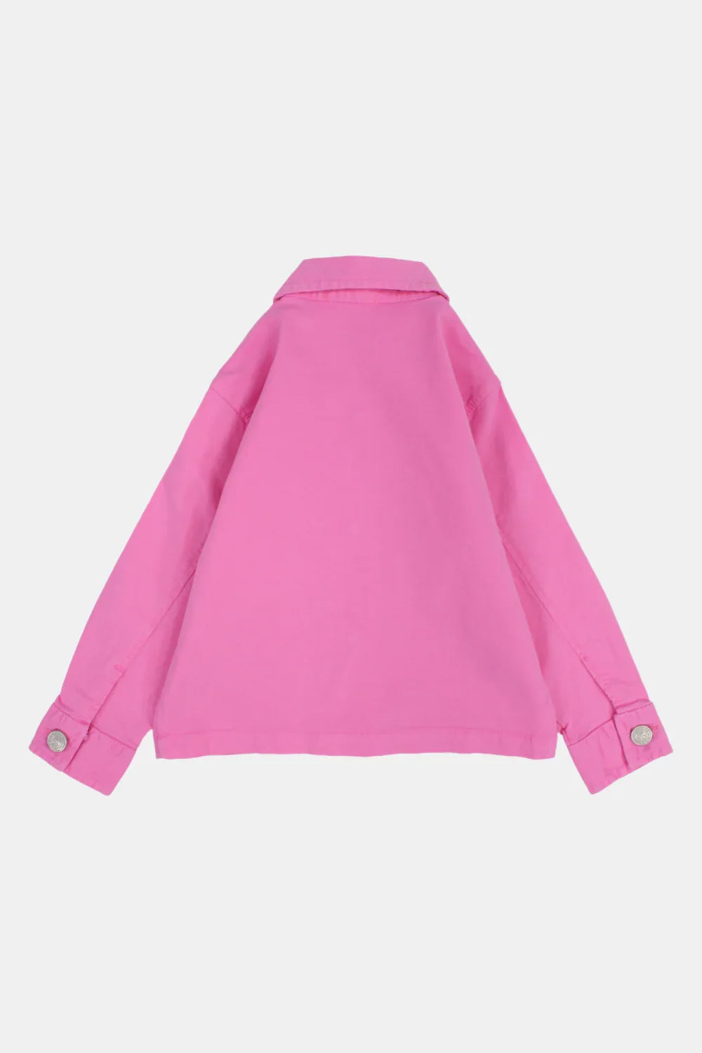 baby girls fuchsia gabardine jacket - playmore