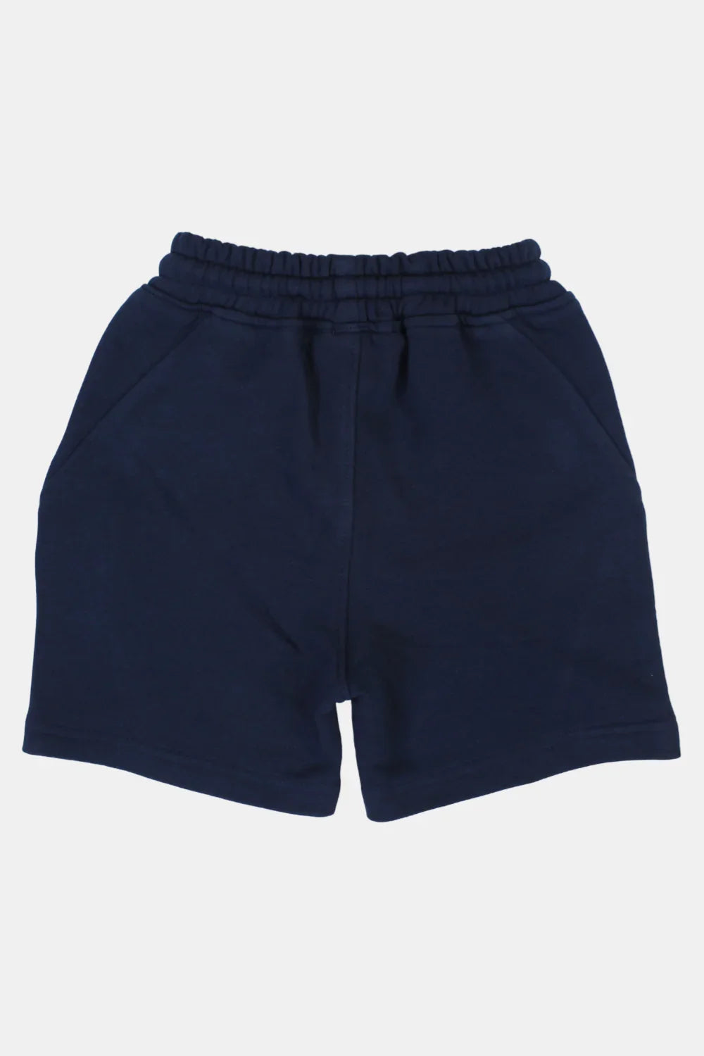 unisex kids cotton shorts – navy - playmore