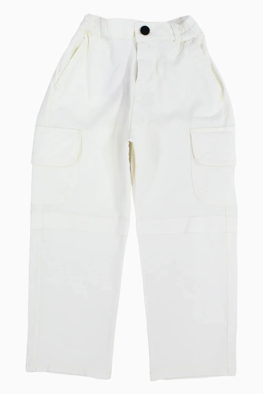 Unisex Gabardine Pants – Off-white - playmore