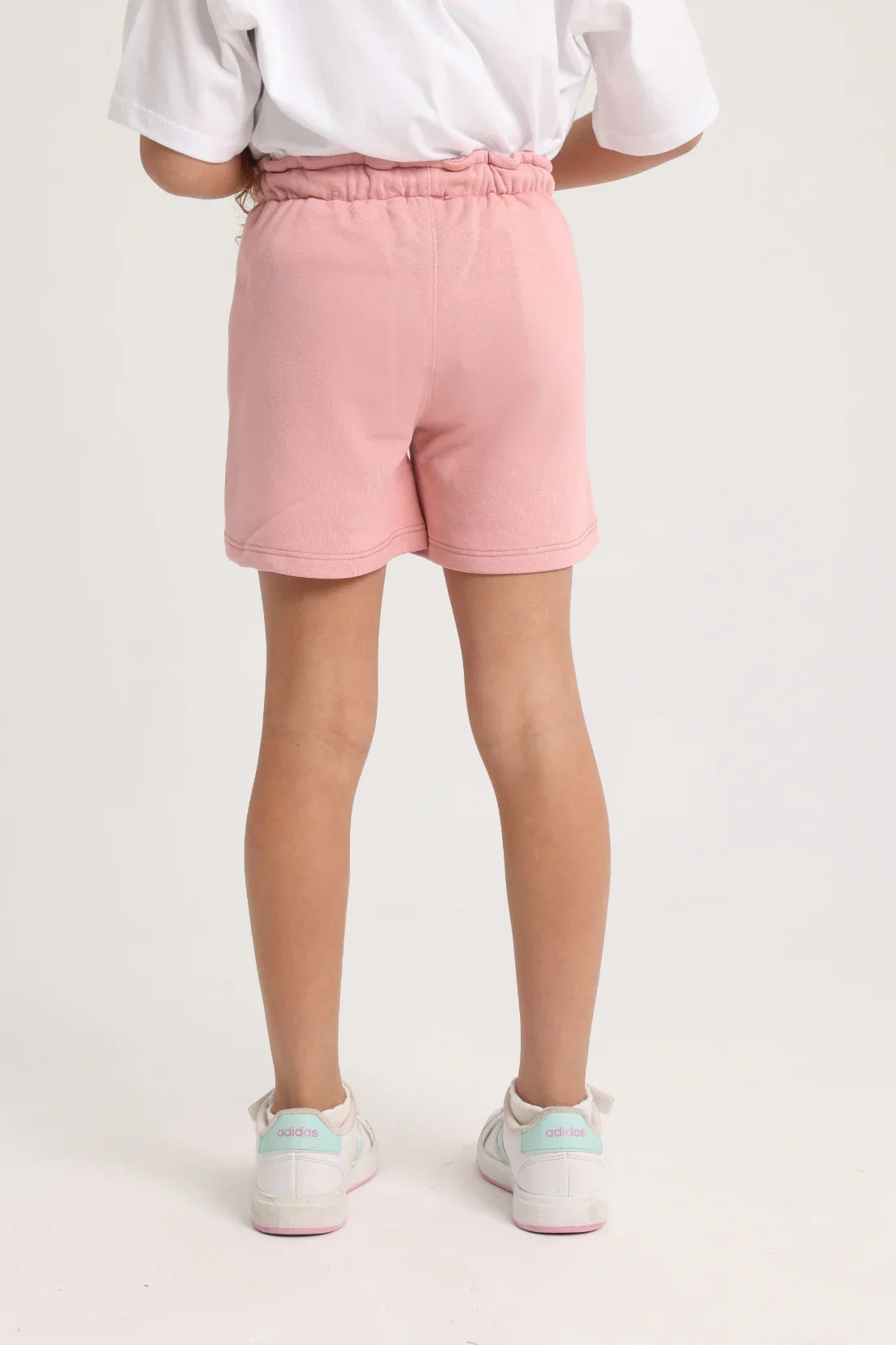 dusty pink cotton shorts - playmore